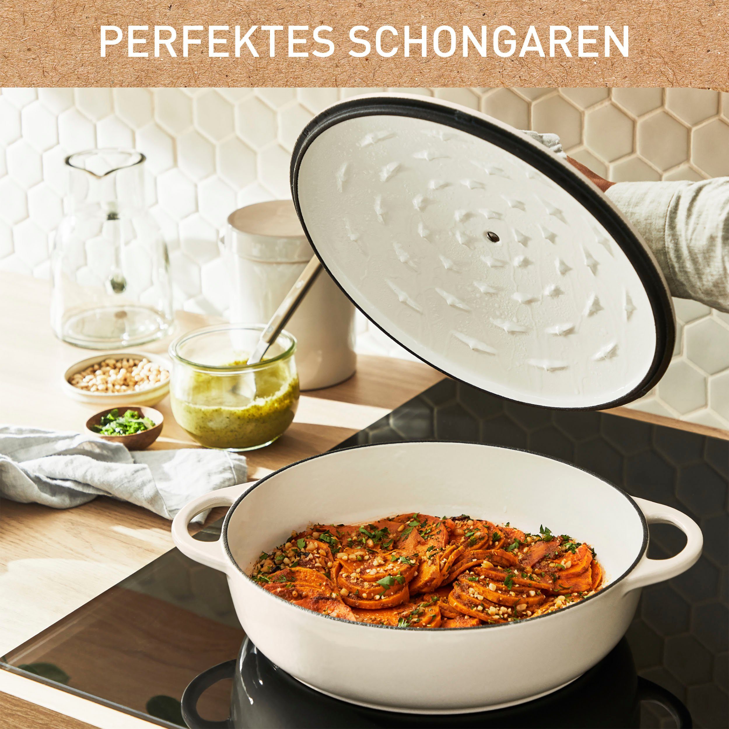 Tefal Serveerpan LOV milieuvriendelijk, incl. e-boek, ø 28 cm, inductie (1-delig)