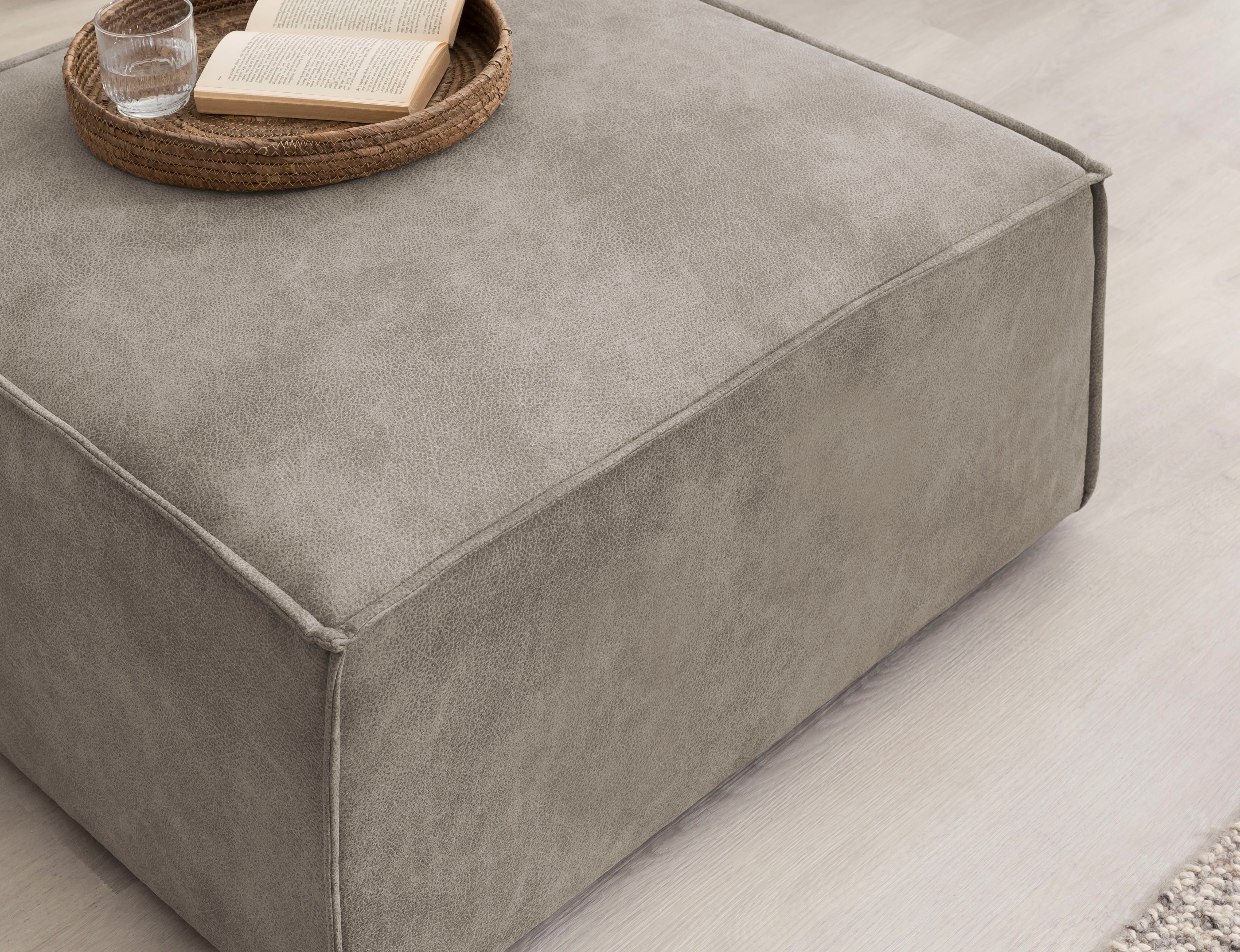 Home affaire Hocker Sherwood passend bij de bekleding van de sherwood-serie