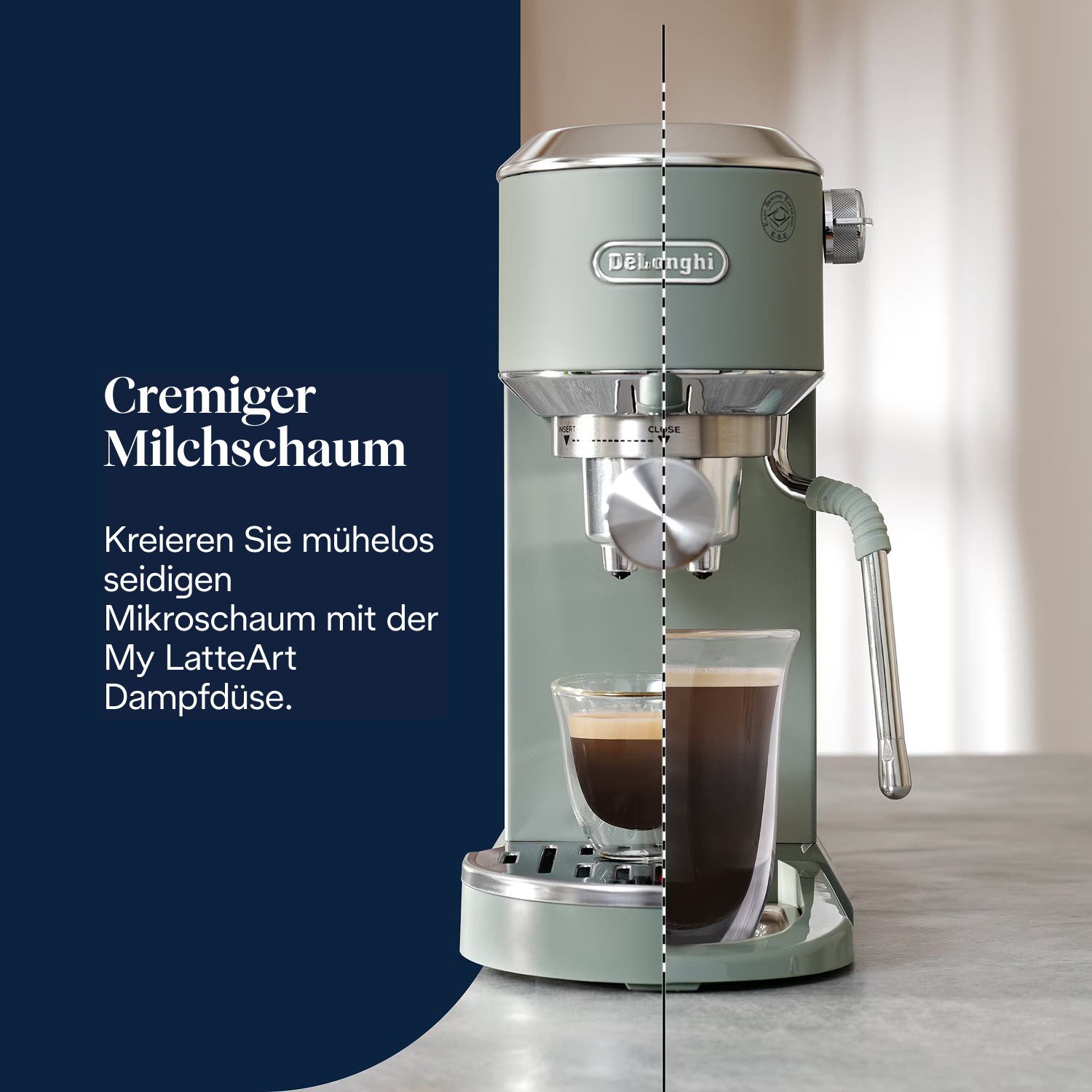 De'Longhi Espressomachine DEDICA DUO EC890.M