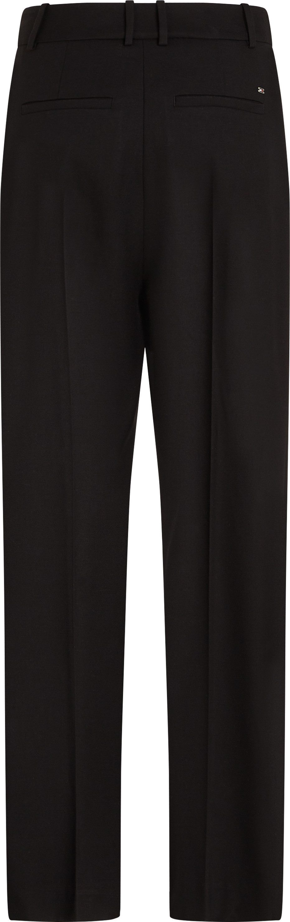 Tommy Hilfiger Geweven broek MD CORE RELAXED STRAIGHT PANT met logo-stiksel op de achterkant