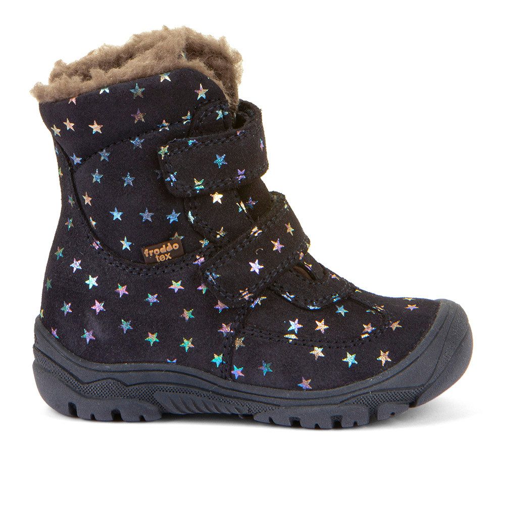 froddo® Winterlaarzen LINZ WOOL TEX HIGH Klittenbandlaars, snowboots met wollen voering