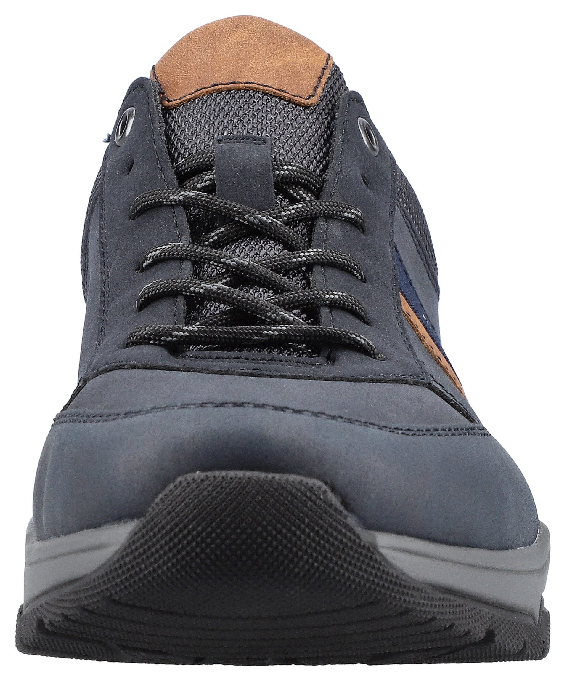 Rieker Sneakers , vrijetijdsschoen, outdoorschoen, veterschoen met gepolsterde schacht