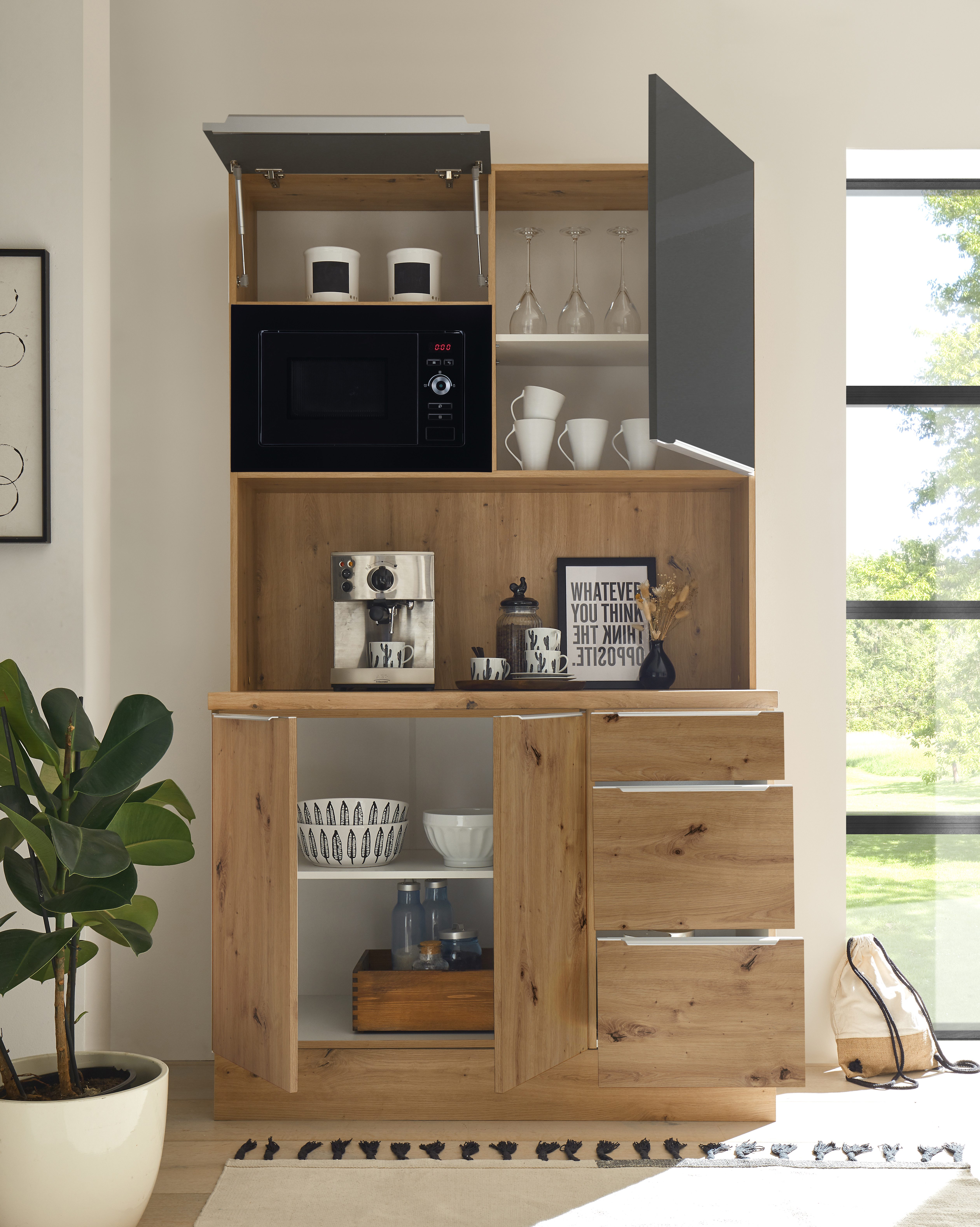 RESPEKTA Buffetkast Safado uit de Marleen serie Breedte 120 cm, met soft-close, in exclusieve configuratie voor OTTO