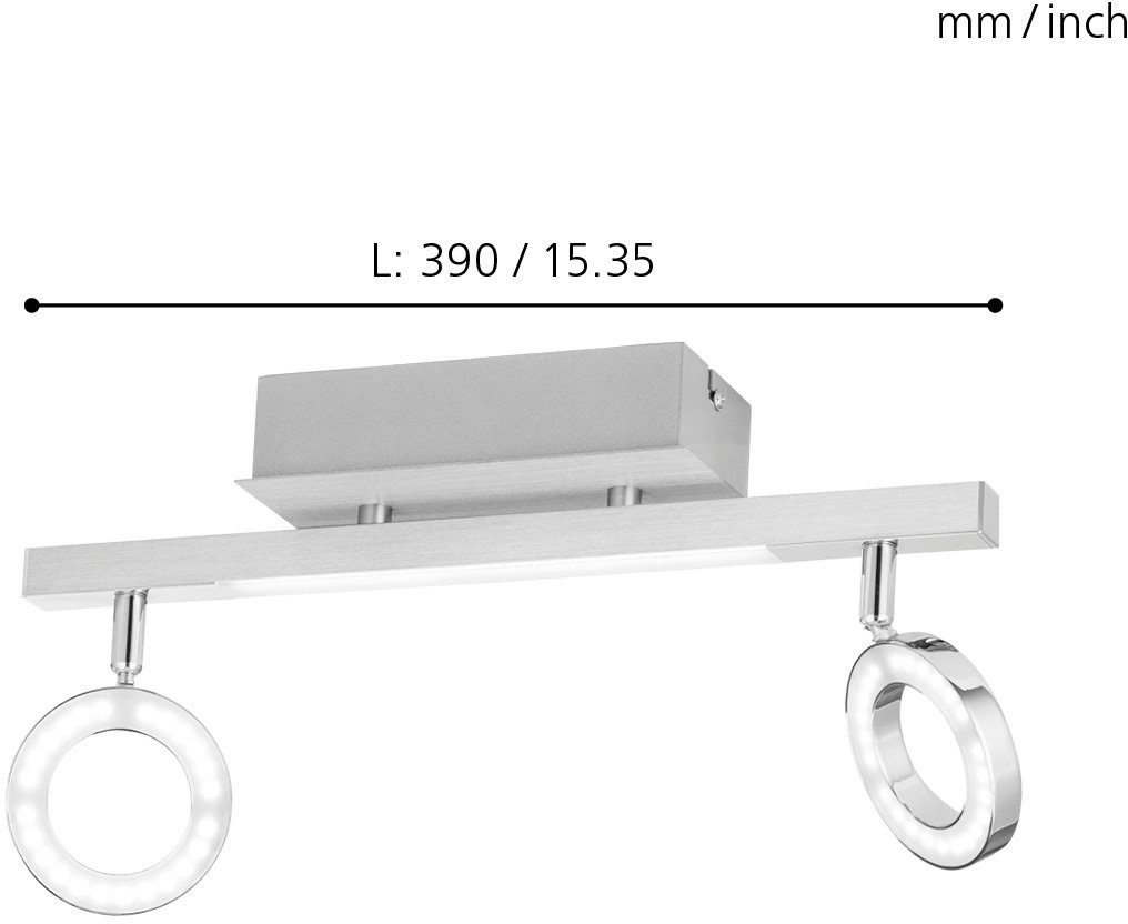 EGLO Ledplafondspots CARDILLIO 1 Led-plafondlamp