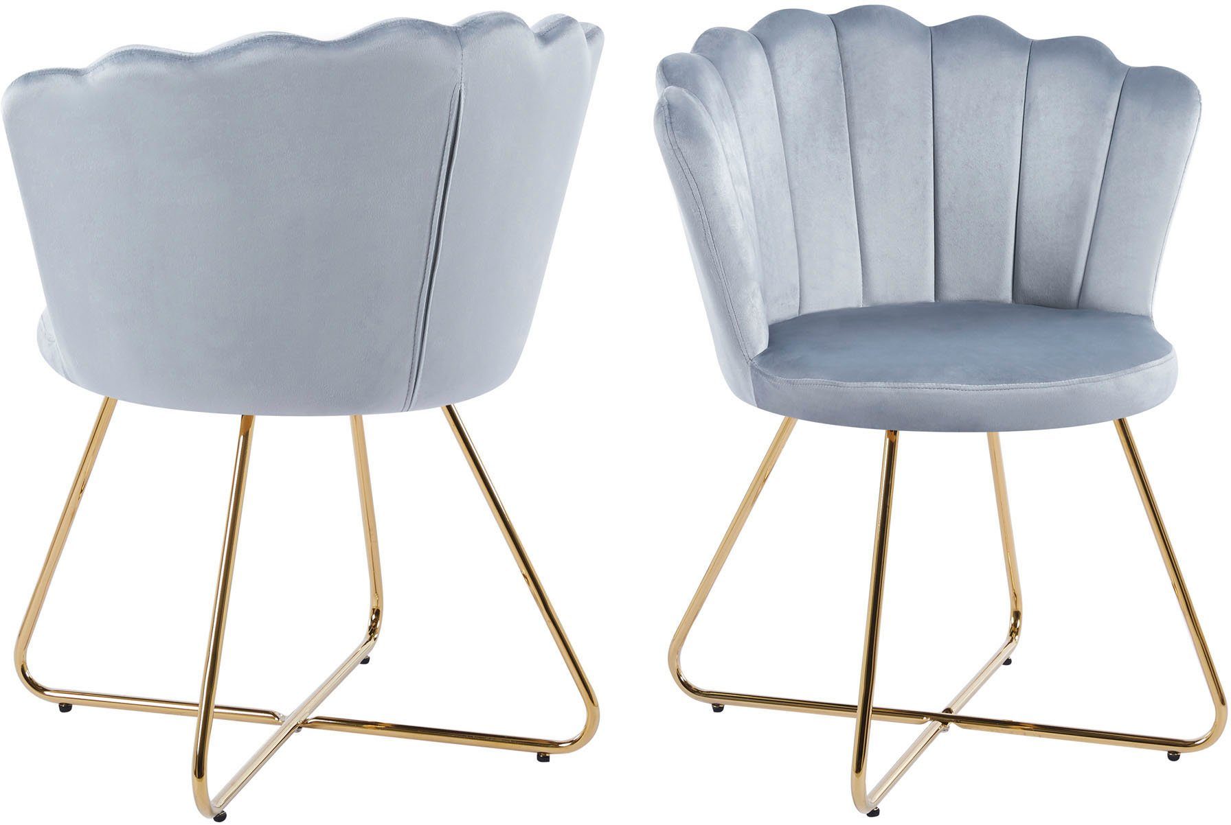 SalesFever Stoel Kuip design (set, 2 stuks)