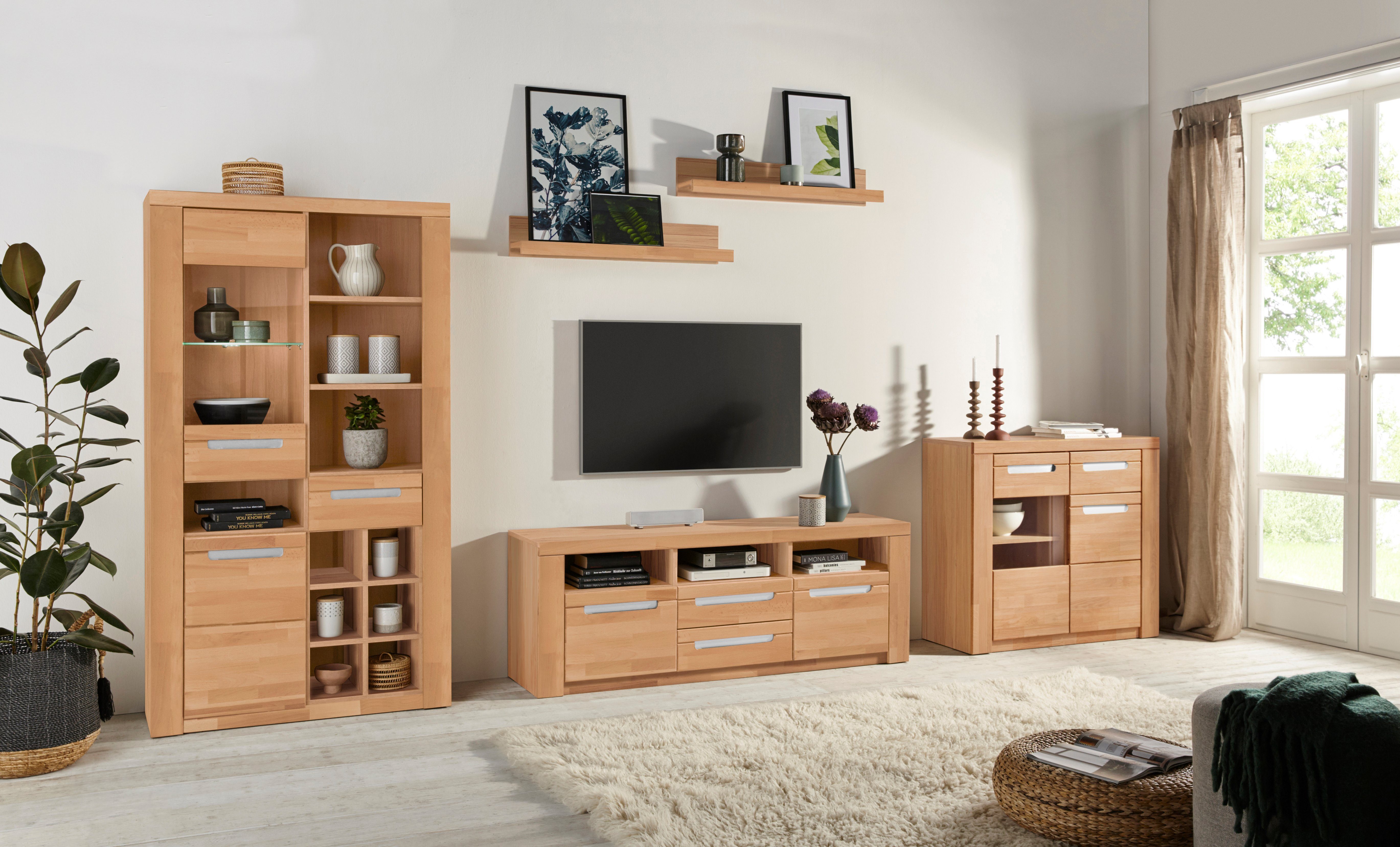 Home affaire Wandplank Kolding set van 2 (set)