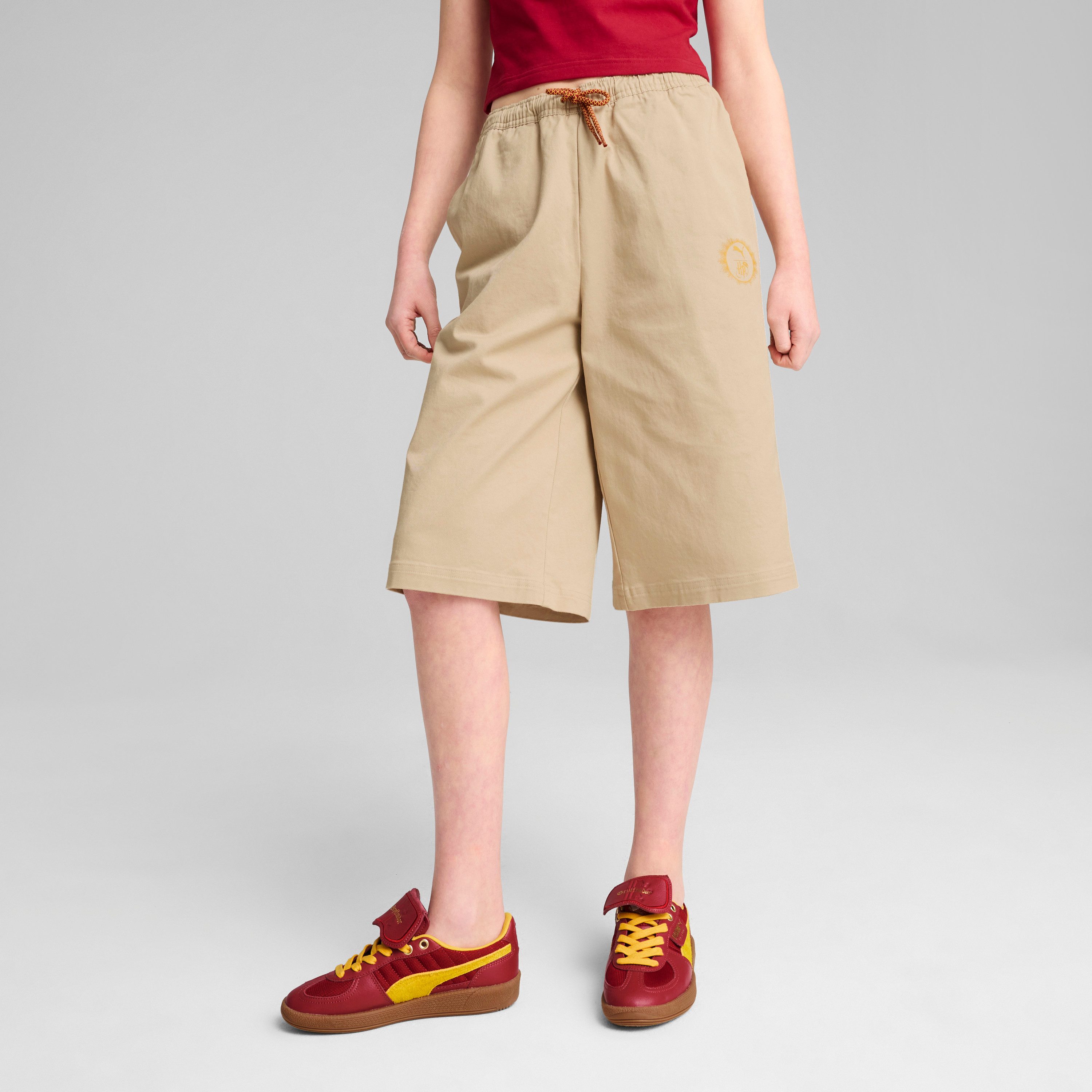 PUMA Short X HARRY POTTER JORTS WV meisjes korte broeken maat 140 bruin