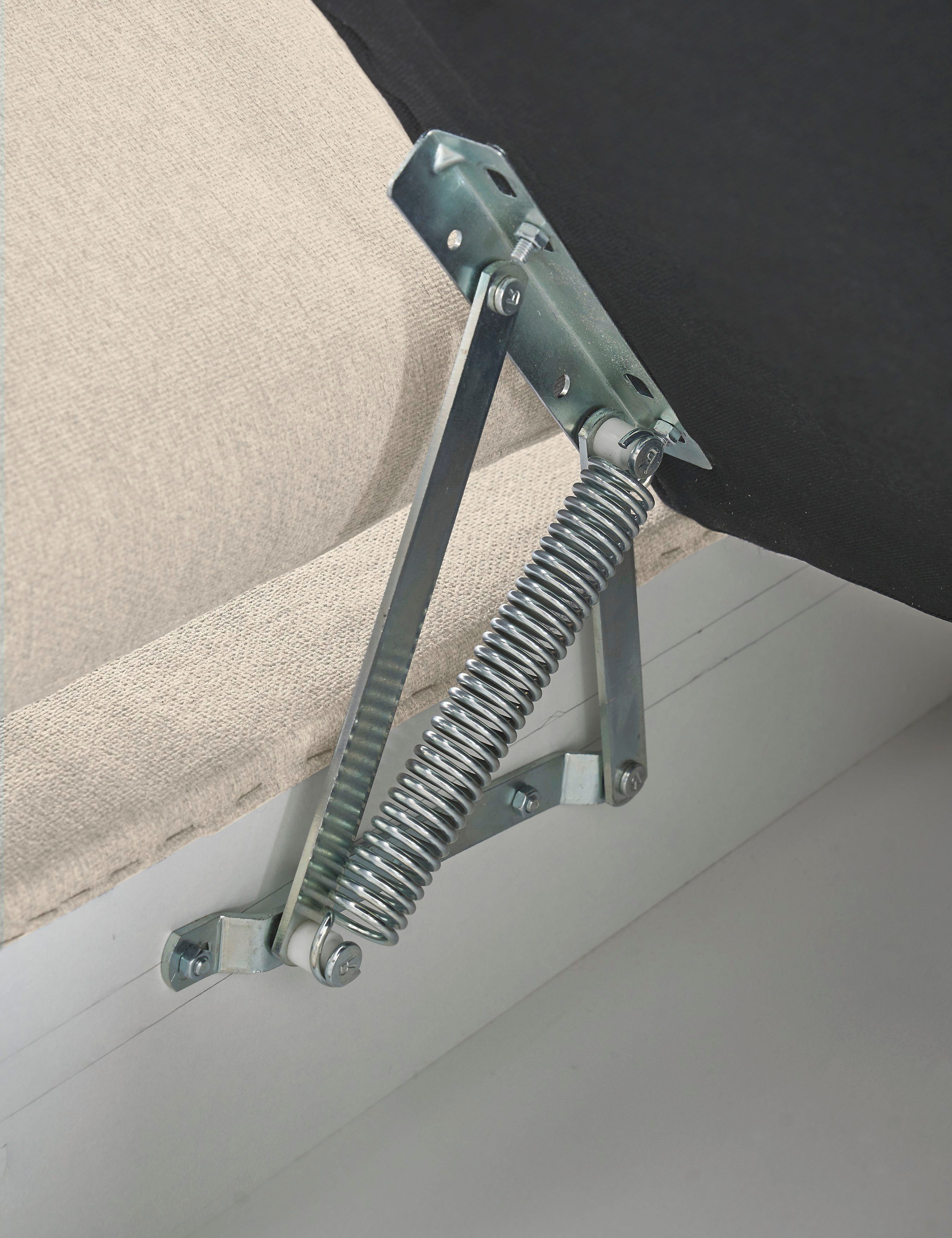 INOSIGN Slaapbank City/Giron comfortabele slaapbank (ligoppervlak 245 x 138 cm) en bedlade