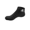 adidas performance korte sokken met ingebreid logo (6 paar) zwart