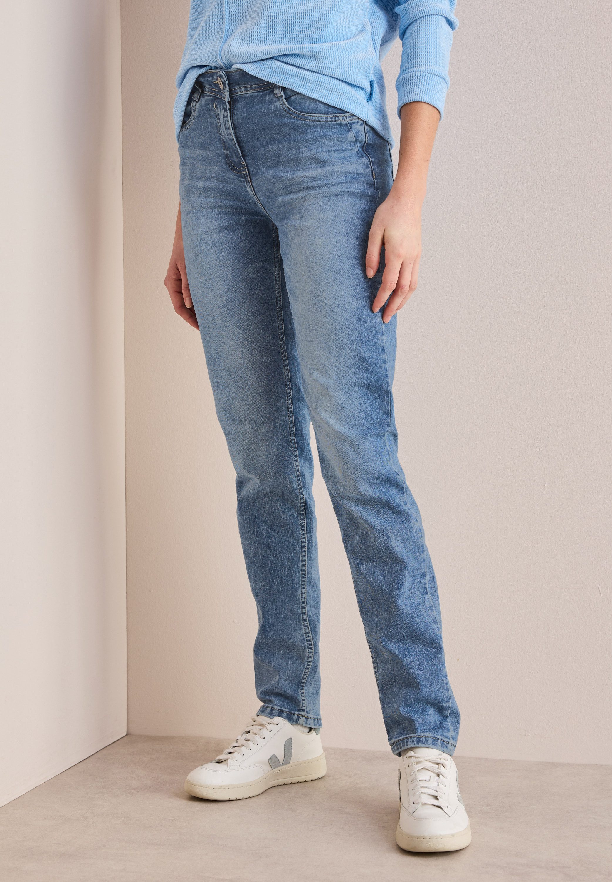 Cecil Slim fit jeans Stijl Toronto , comfortabele pasvorm
