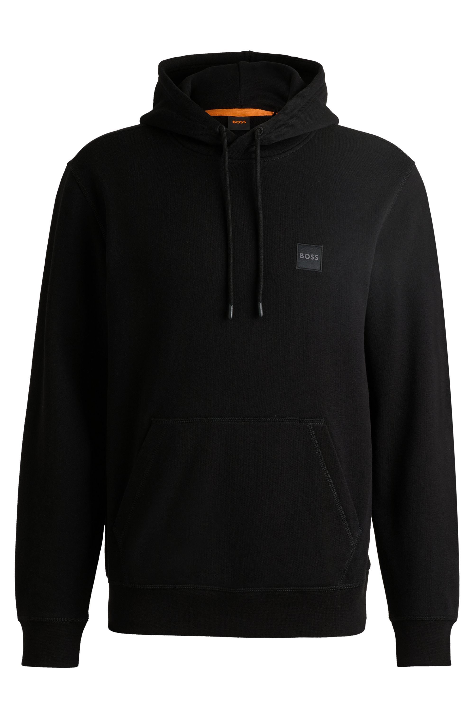 Boss Orange Hoodie Wetalk met geborduurd boss merkembleem