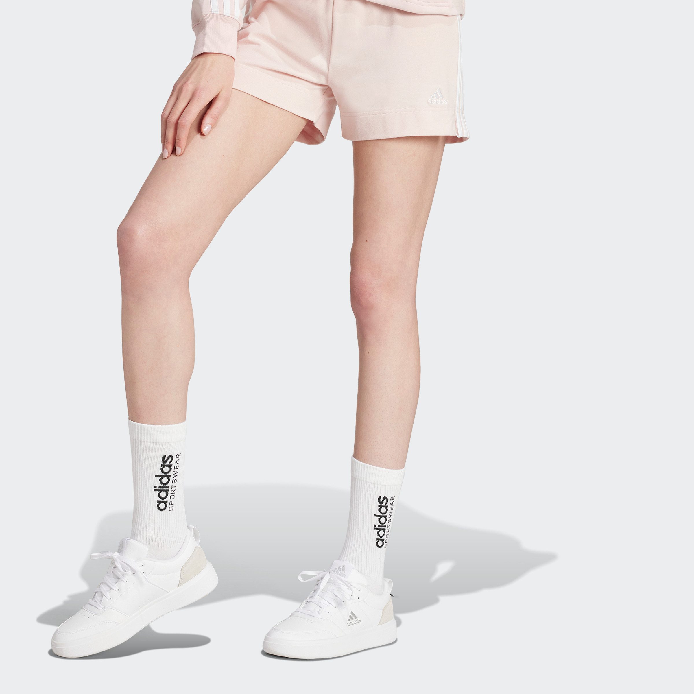 adidas Sportswear Short ESSENTIALS SLIM 3-STRIPES (1-delig)
