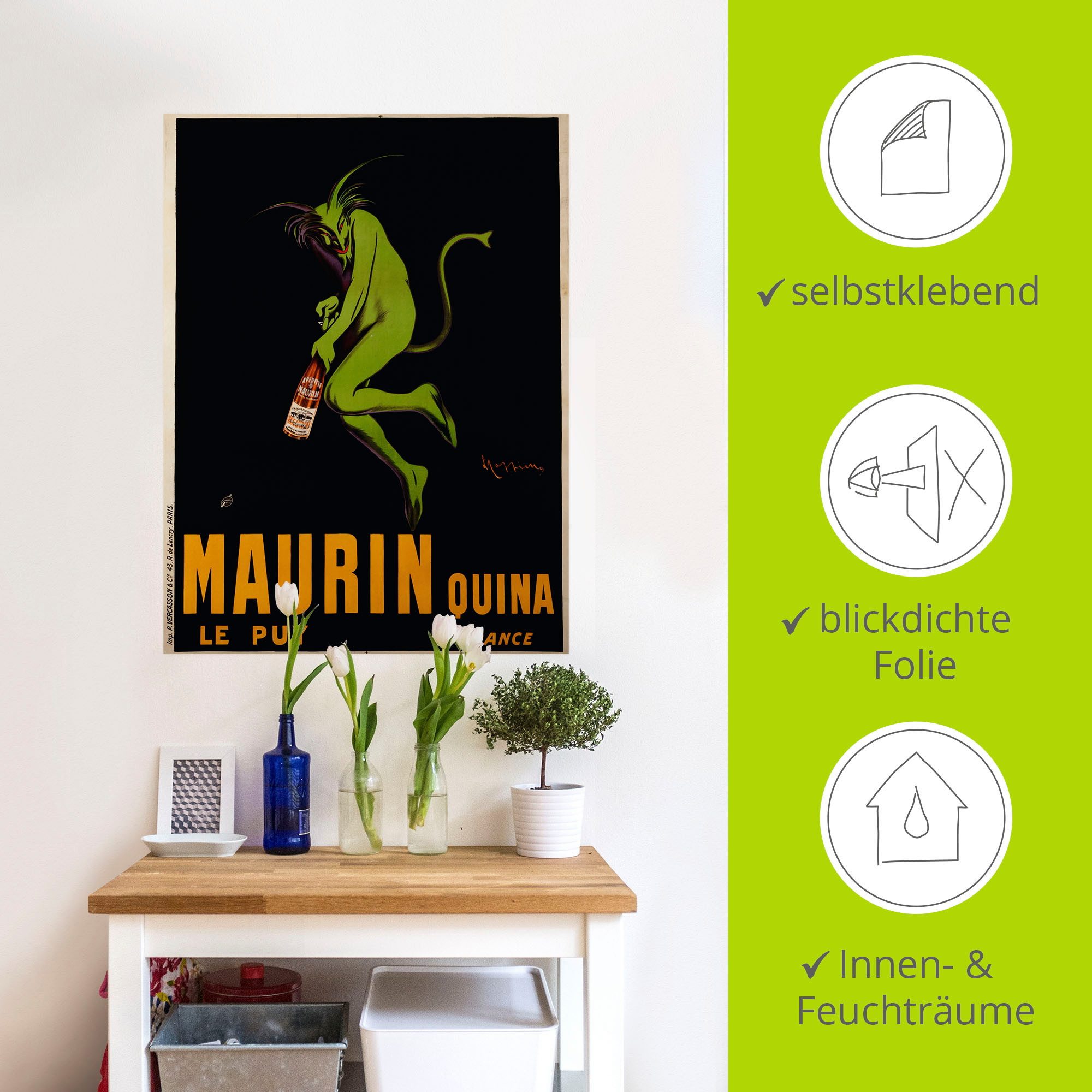 Artland Artprint Maurin Quina. Omstreeks 1922 als artprint op linnen, poster, muursticker in verschillende maten