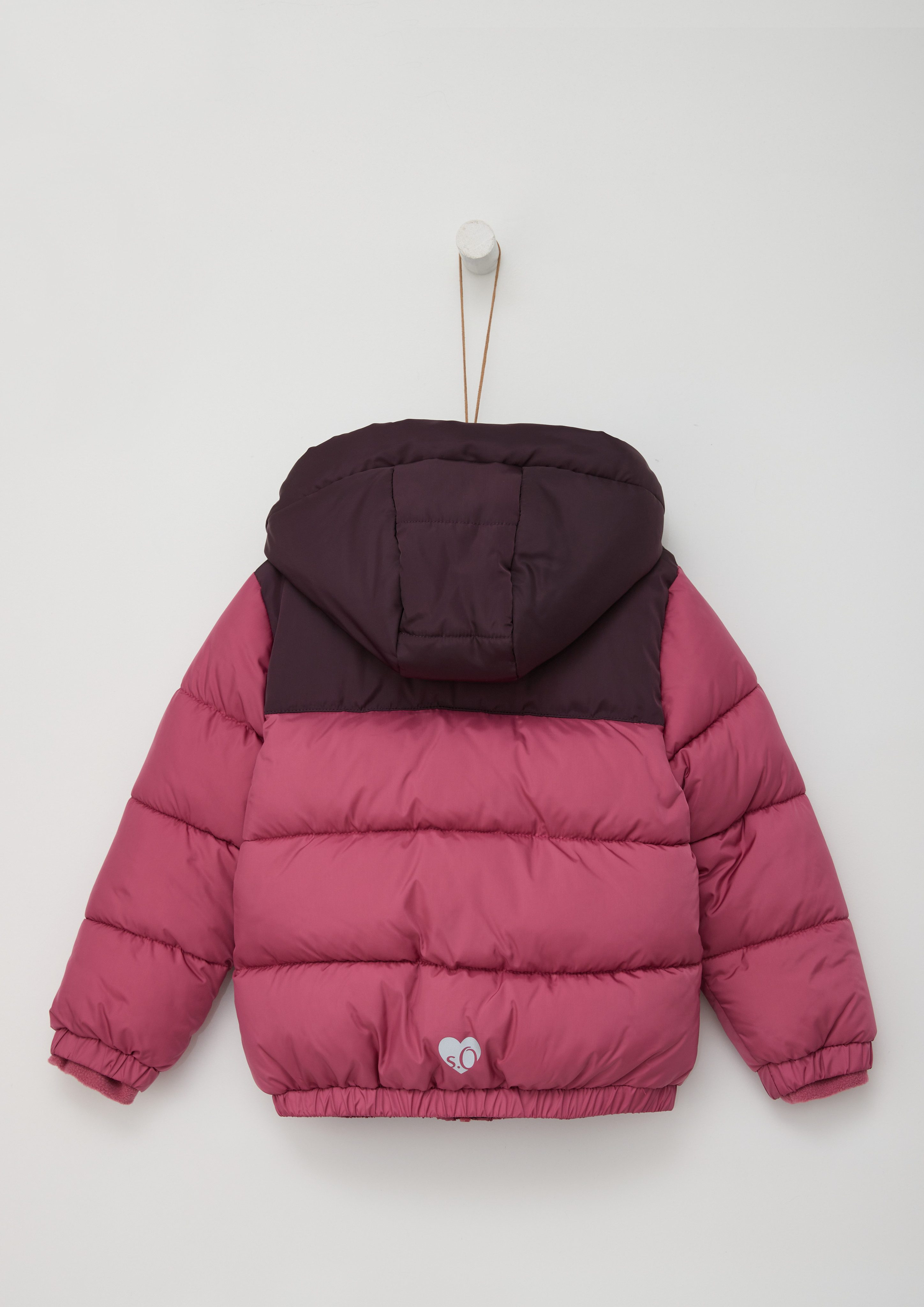 s.Oliver RED LABEL Junior Outdoorjack met een capuchon