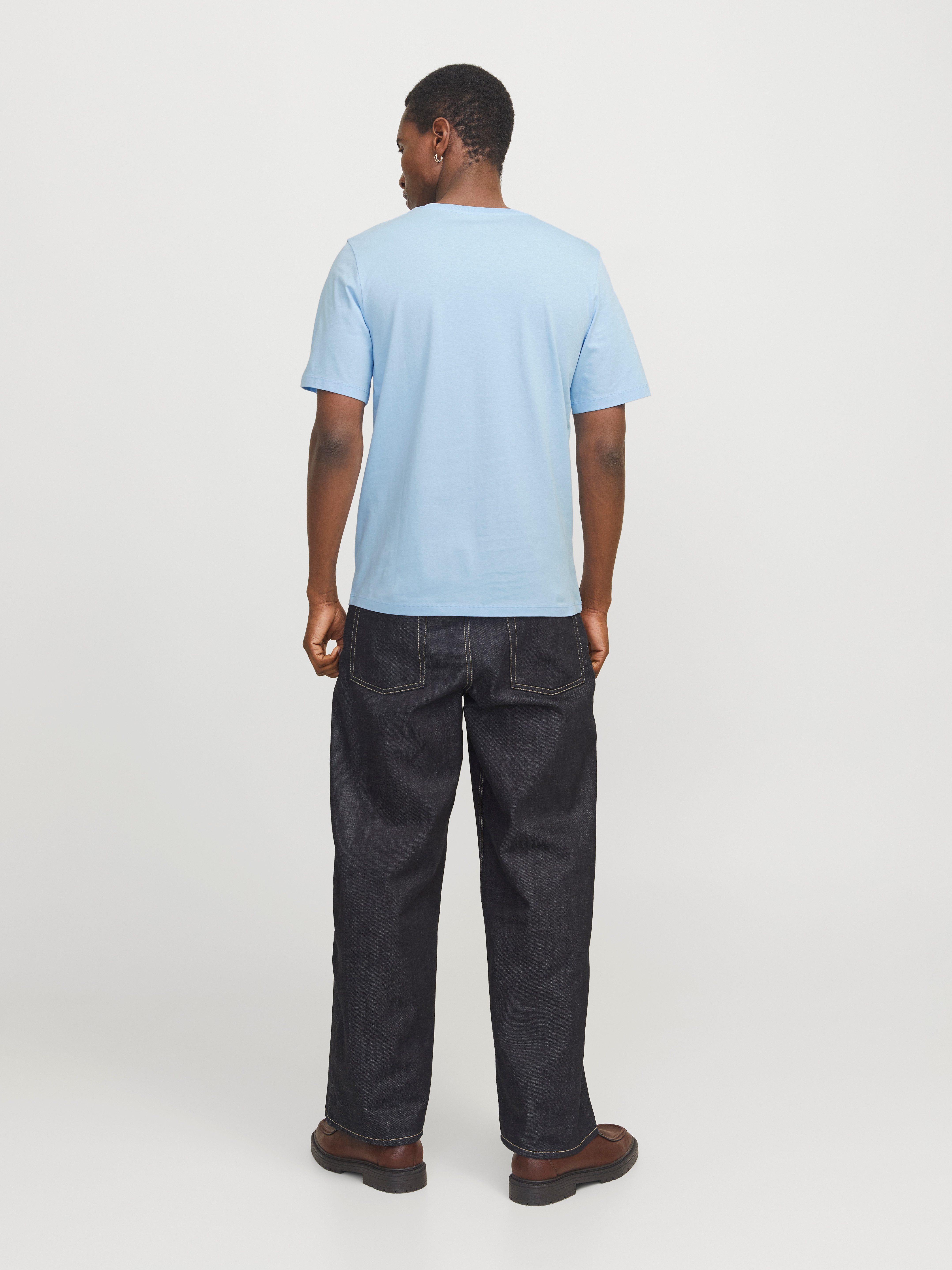 Jack & Jones Shirt met ronde hals JJEPAULOS TEE SS CREW NECK NOOS
