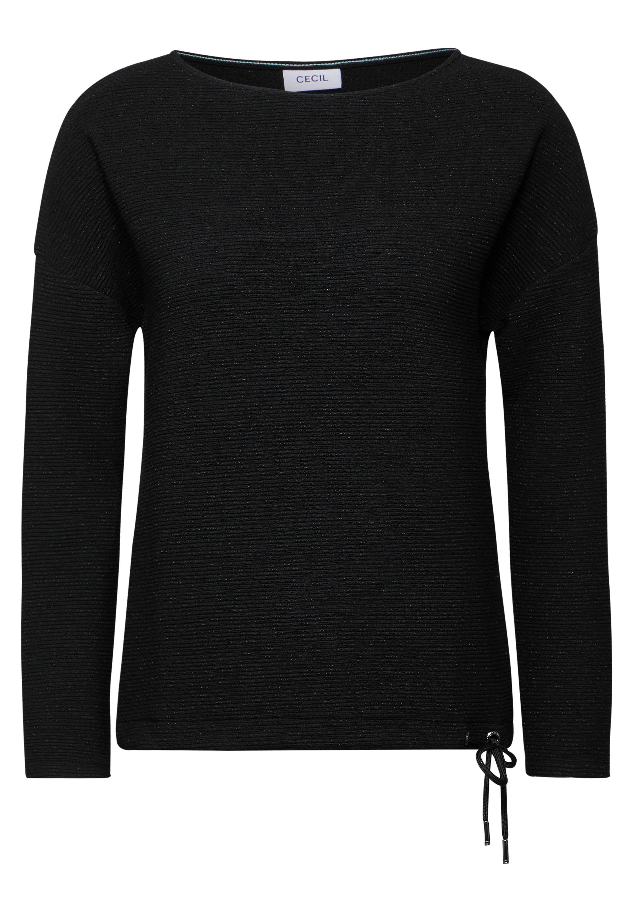 Cecil Shirt met lange mouwen met glitter