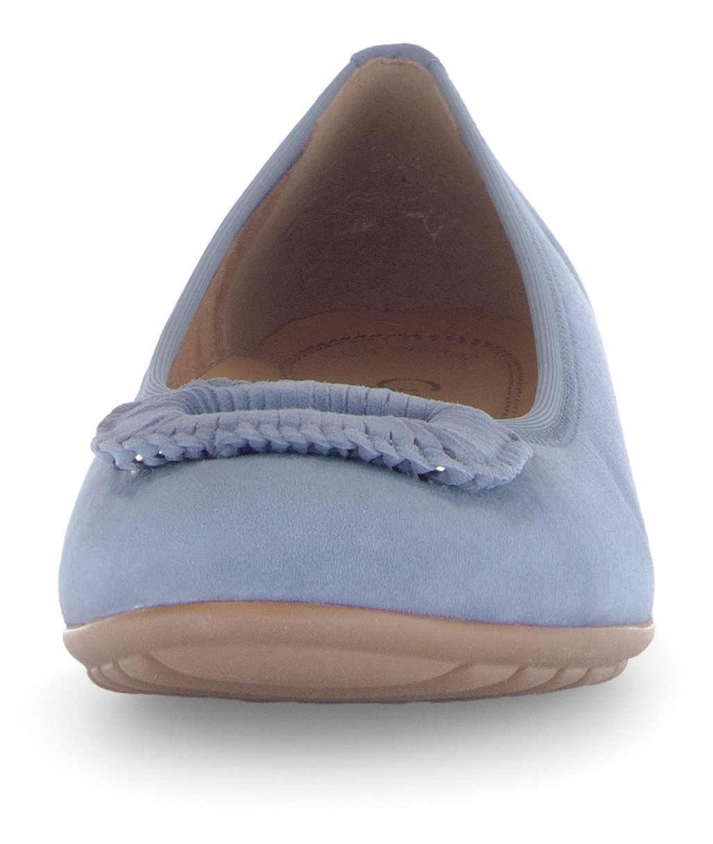 Gabor Ballerina's Florence , comfort schoen, zakelijke schoen, elastische afwerking, comfortbreedte g (= breed)