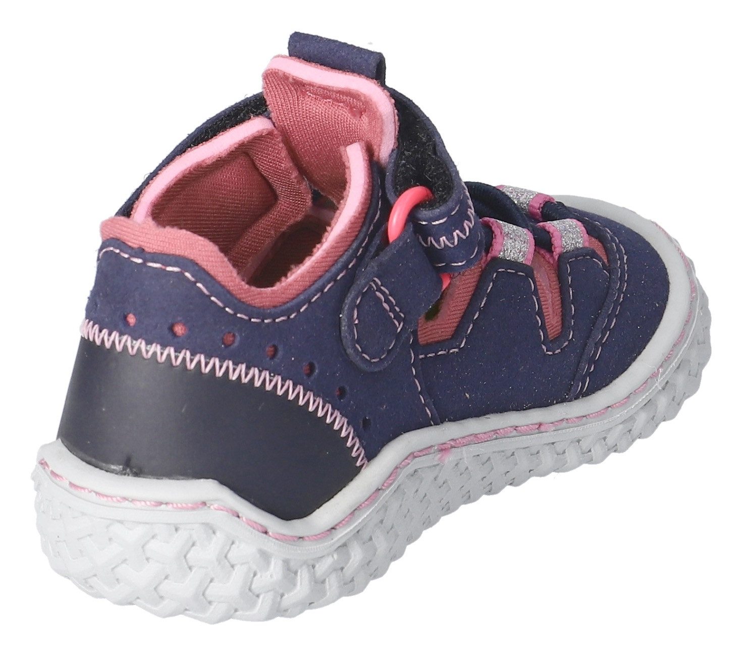 PEPINO by RICOSTA Barefootschoenen JERRY DAME: Midden , barefoot schoen met elastische band en klittenband, maat sjabloon te downloaden