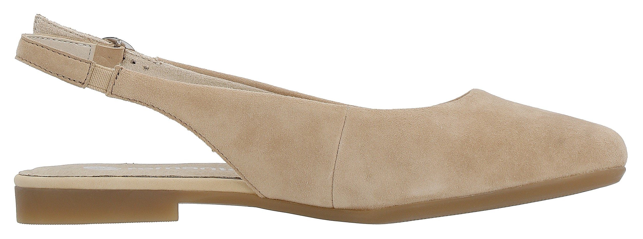 Remonte Slingback pumps , zomerschoen, blokhak, bandpumps, met open hiel