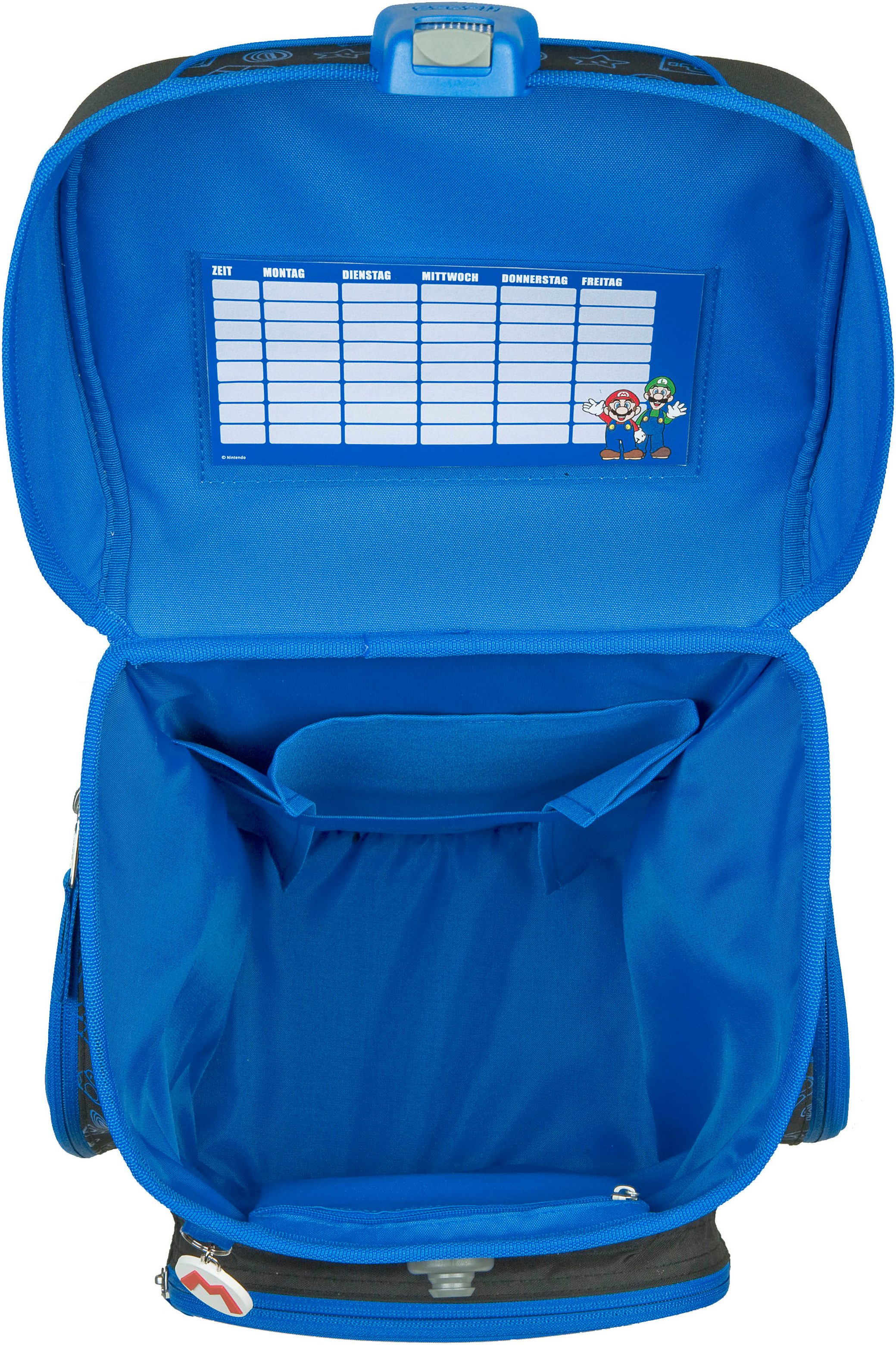 Scooli Schooltas EasyFit, Super Mario (set, 5-delig)