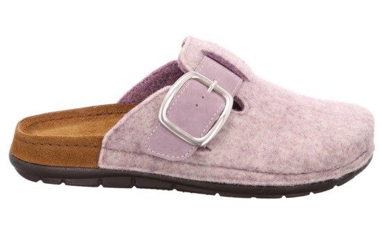 Rohde Pantoffels RODIGO-D met memory foam in breedte g = breed