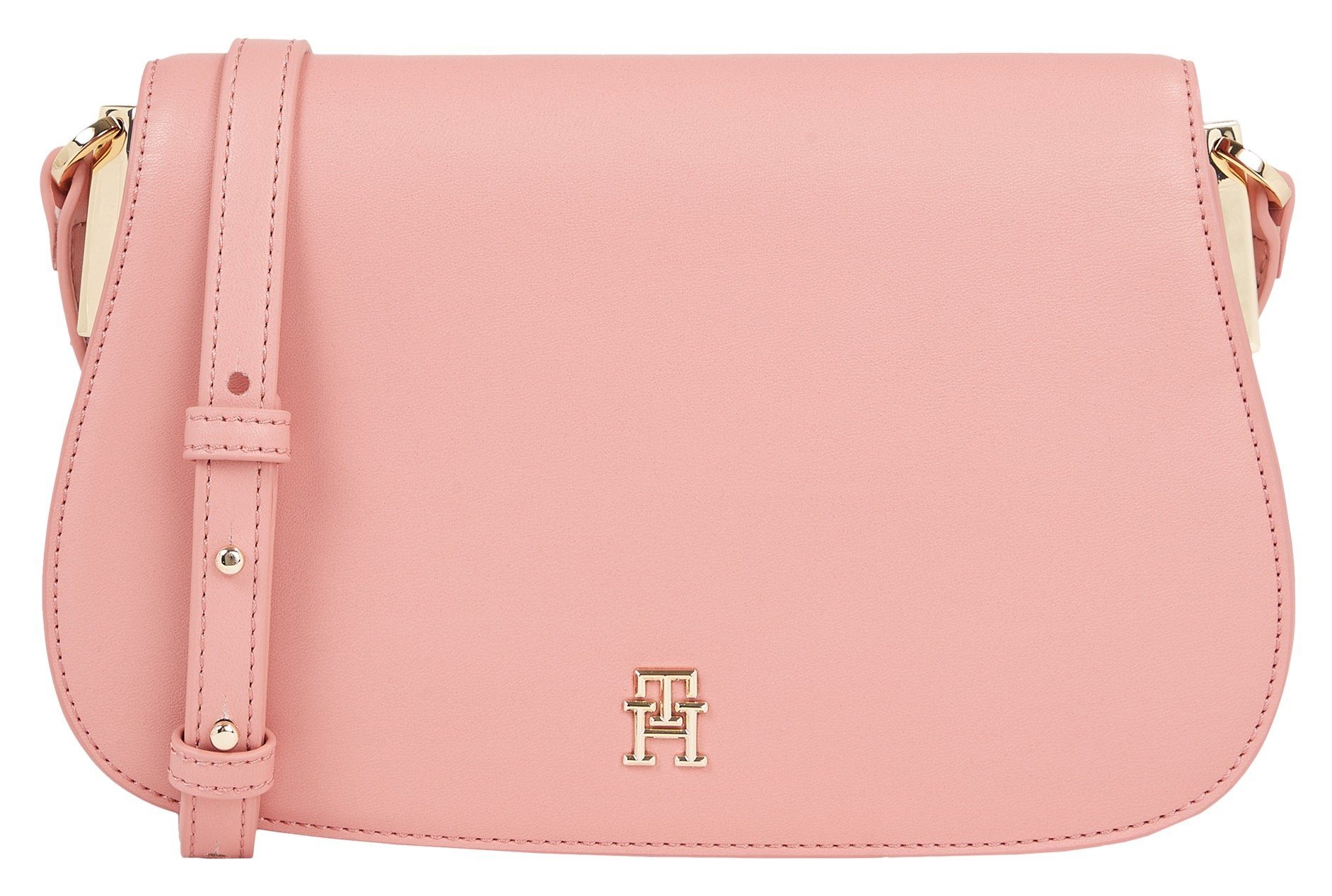 Tommy Hilfiger Schoudertas TH SPRING CHIC FLAP CROSSOVER Handtas dames schoudertas
