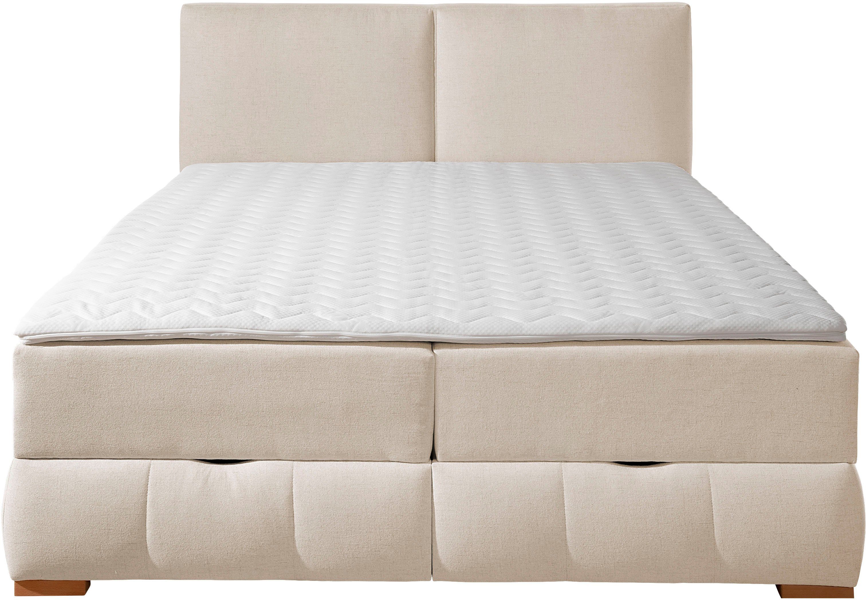 Guido Maria Kretschmer Home&Living Boxspring Wehma in h2, h3 & h4 verkrijgbaar, inclusief topper