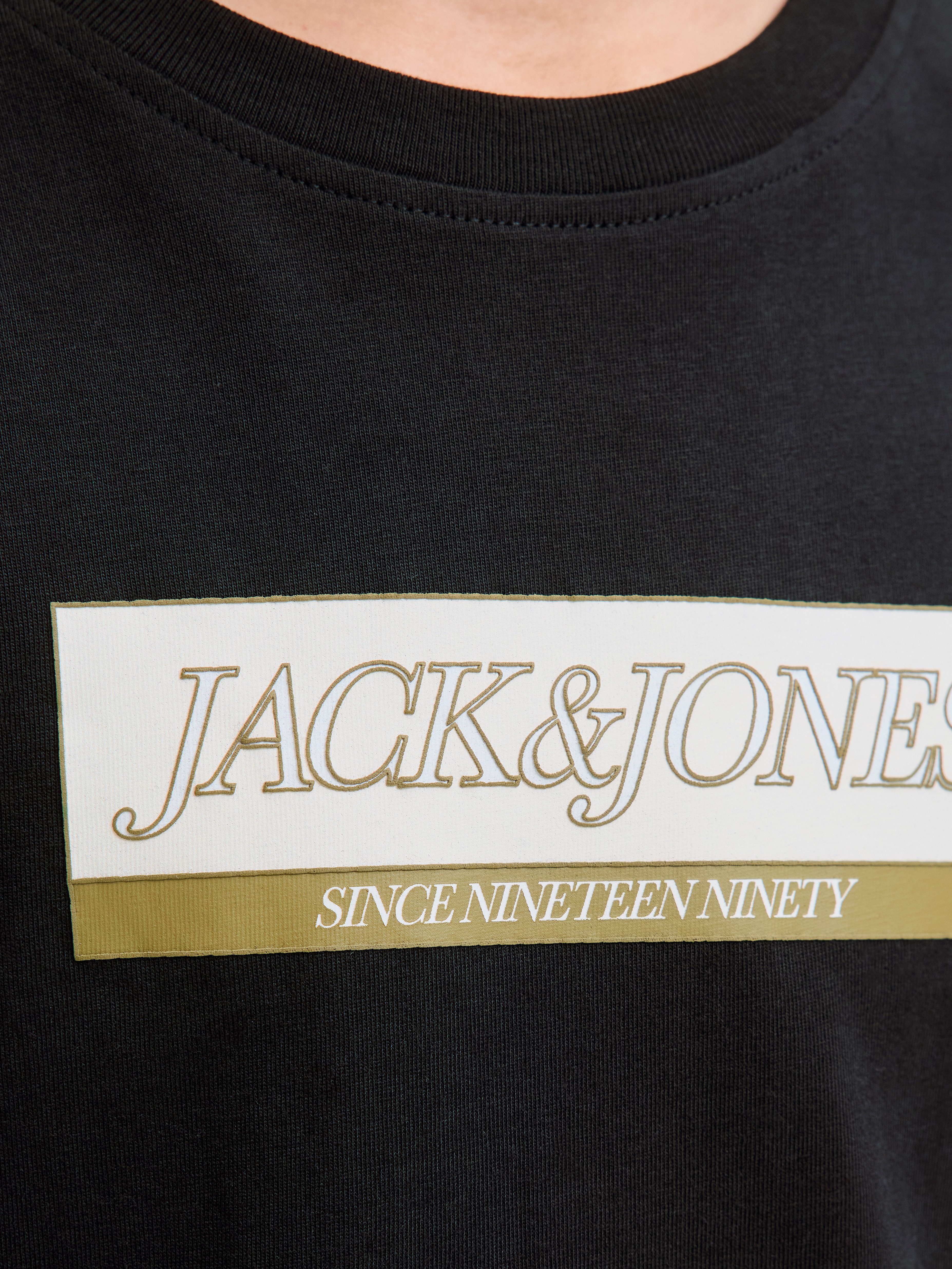 Jack & Jones Junior T-shirt JORINWOOD BLOCK BRAND TEE SS CN NOOS JNR
