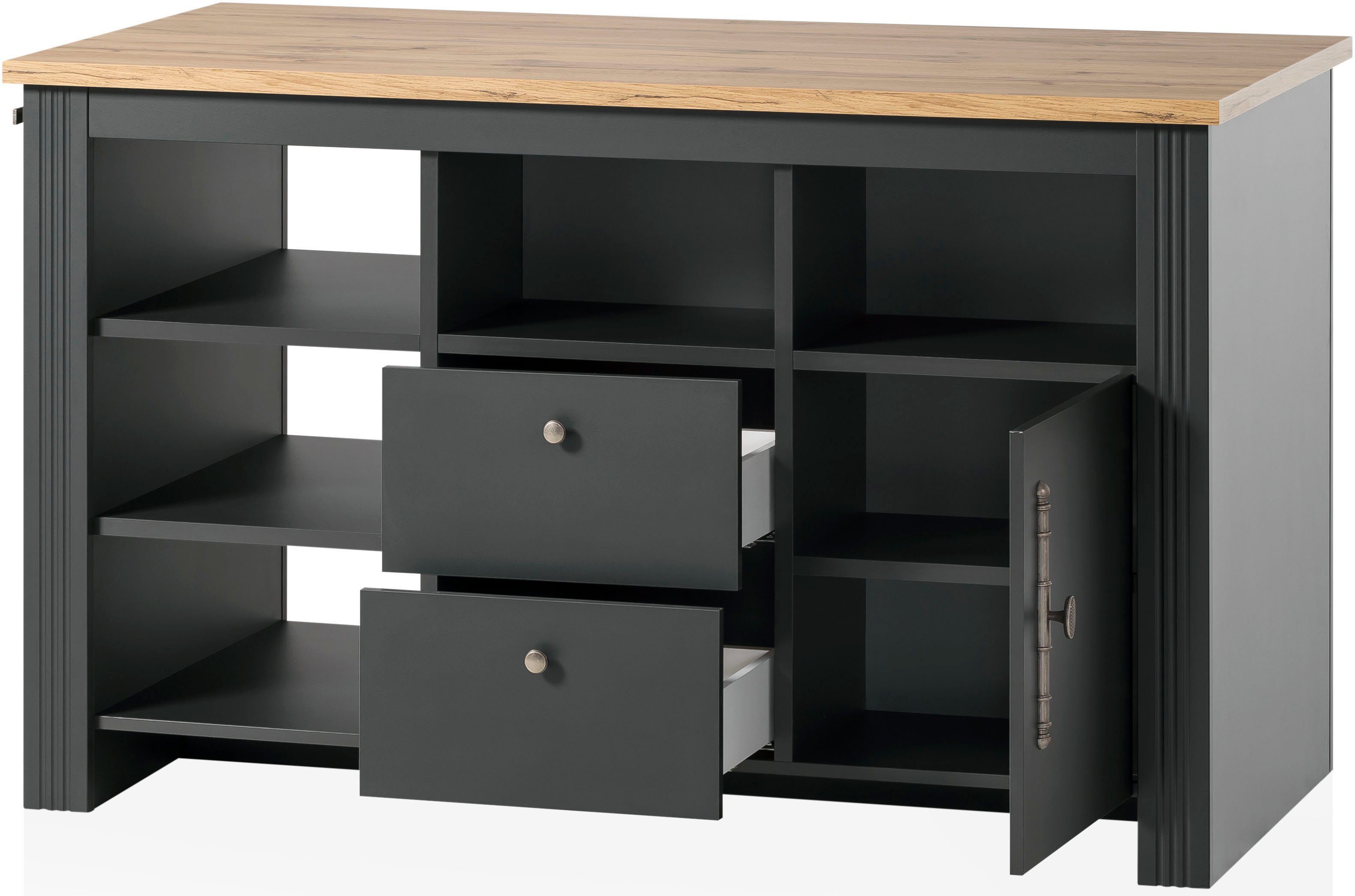 Kochstation Onderkast KS-Westminster Kookeiland vrij plaatsbaar, breedte 150 cm, exclusief by Otto