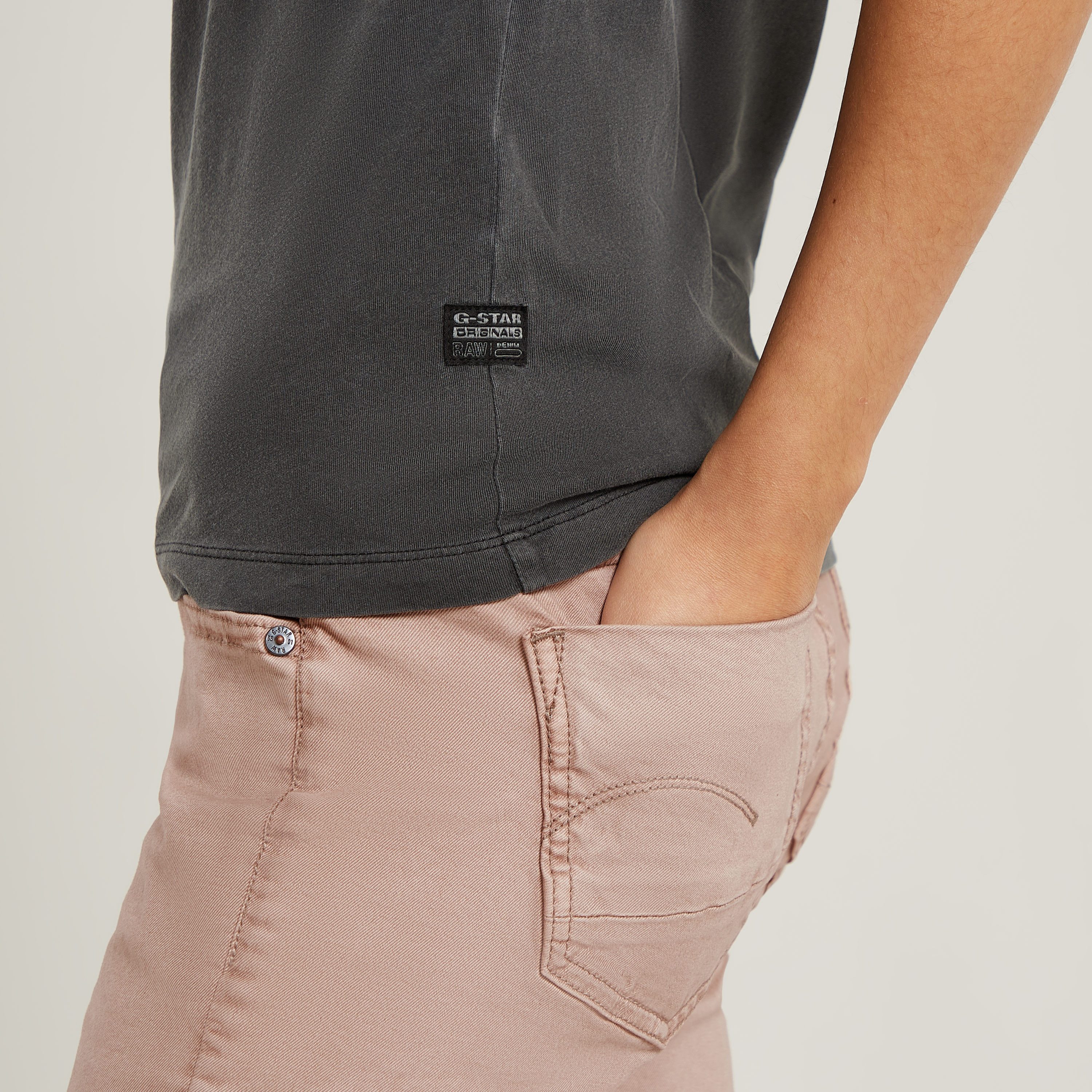 G-Star RAW Shirt met V-hals Eyben