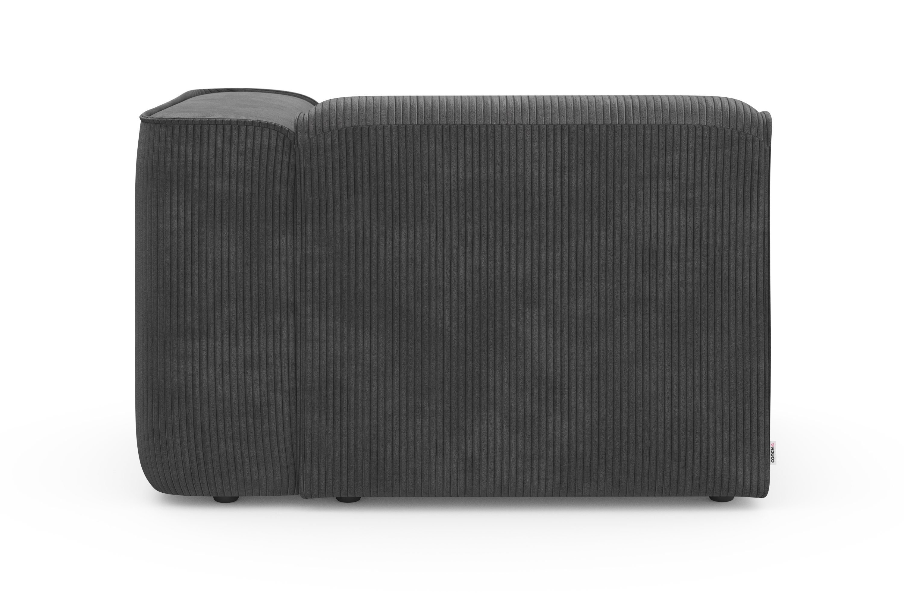 RAUM.ID Fauteuil Merid sofa-hoekelement, afmetingen B/D/H: 109/97/46 cm als module of apart te gebruiken, voor individuele samenstelling