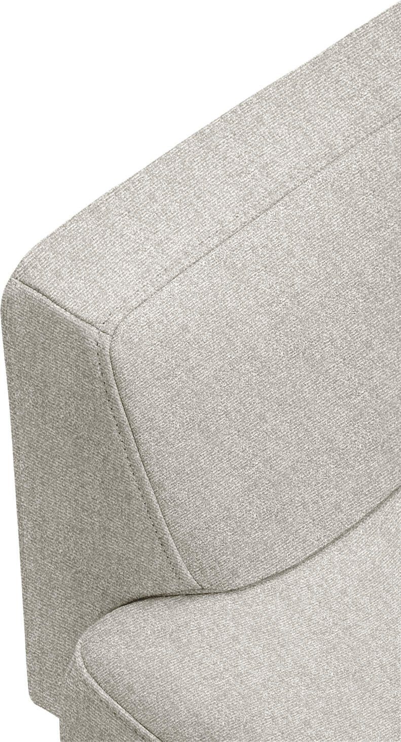 Creation BY ROLF BENZ Hoekbank CR.446 in een minimalistische, gewichtloze look, breedte 275 cm