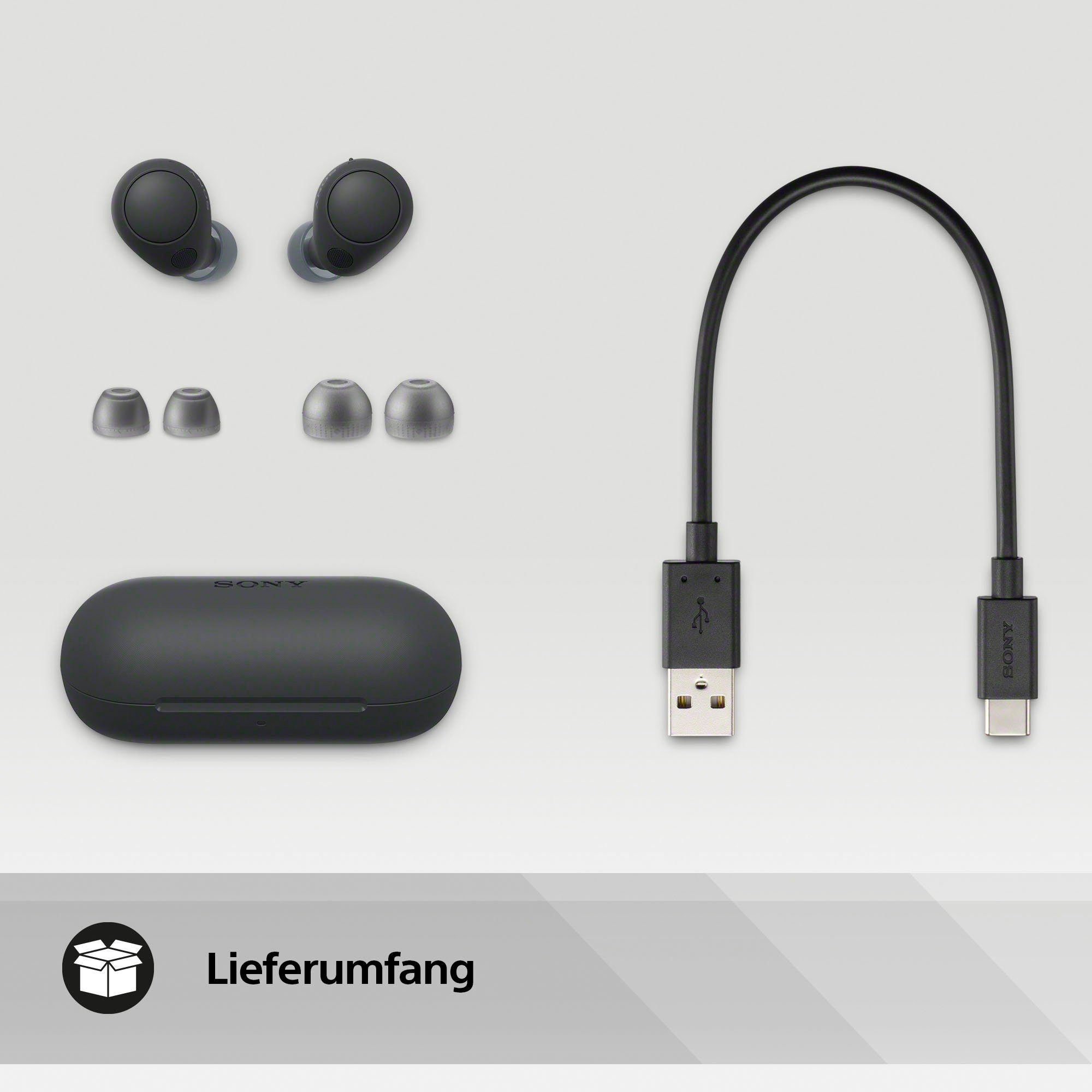 Sony In-ear-oordopjes WF-C700N tot 20 uur batterijduur, multipoint connection