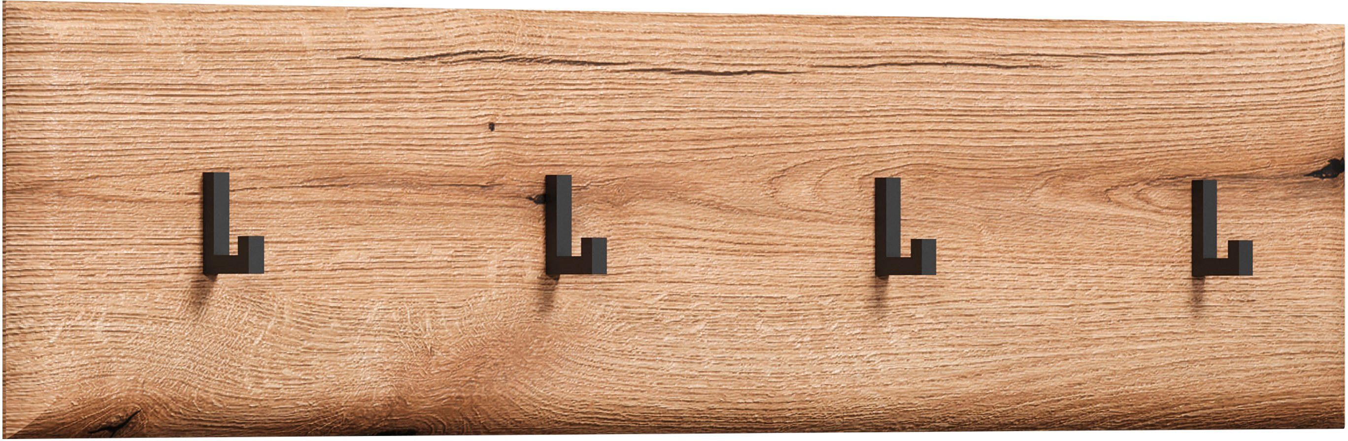 INOSIGN Wandrek Graz Afmetingen (B/H/D in cm): (91/80/2) - kleur: wit hoogglans en eik (1 stuk)
