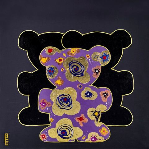 queence Artprint op linnen Bears IX (1 stuk)