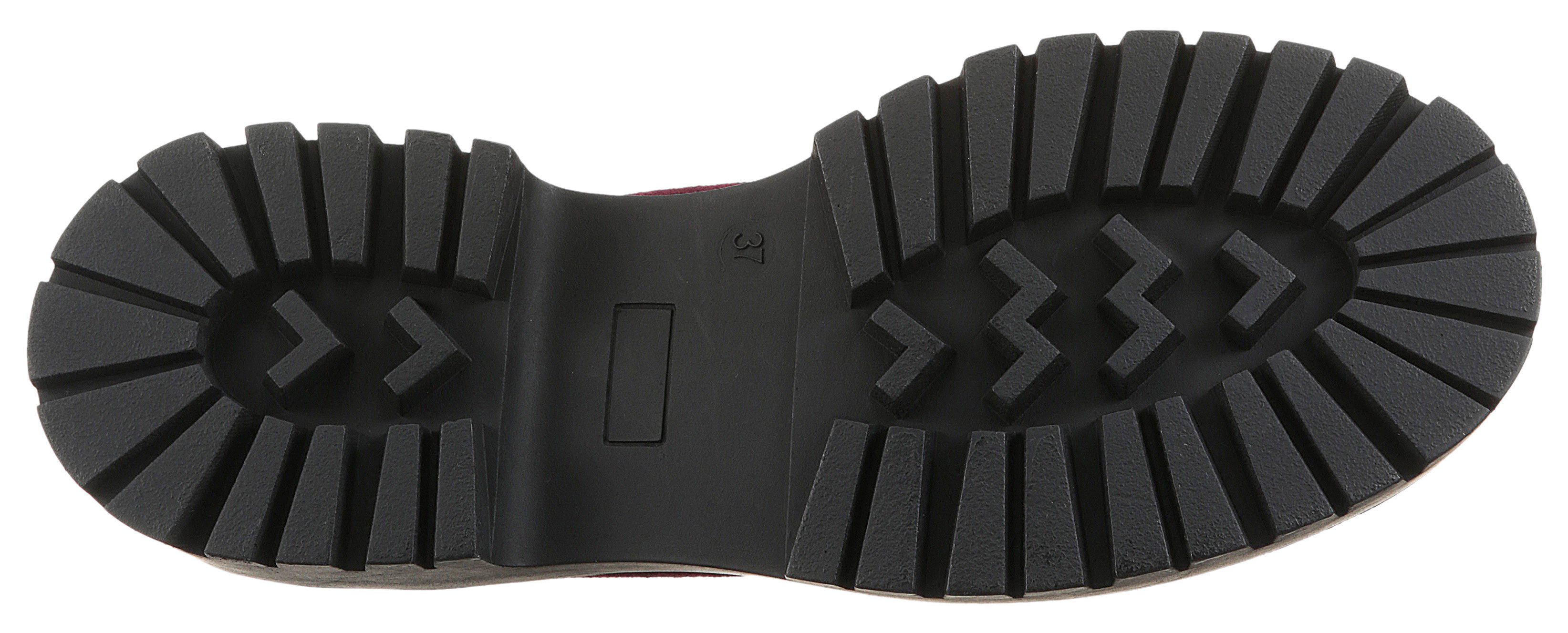Aniston SHOES Loafers slippers, lage schoen met comfortabele breedte g (=breed) - nieuwe collectie