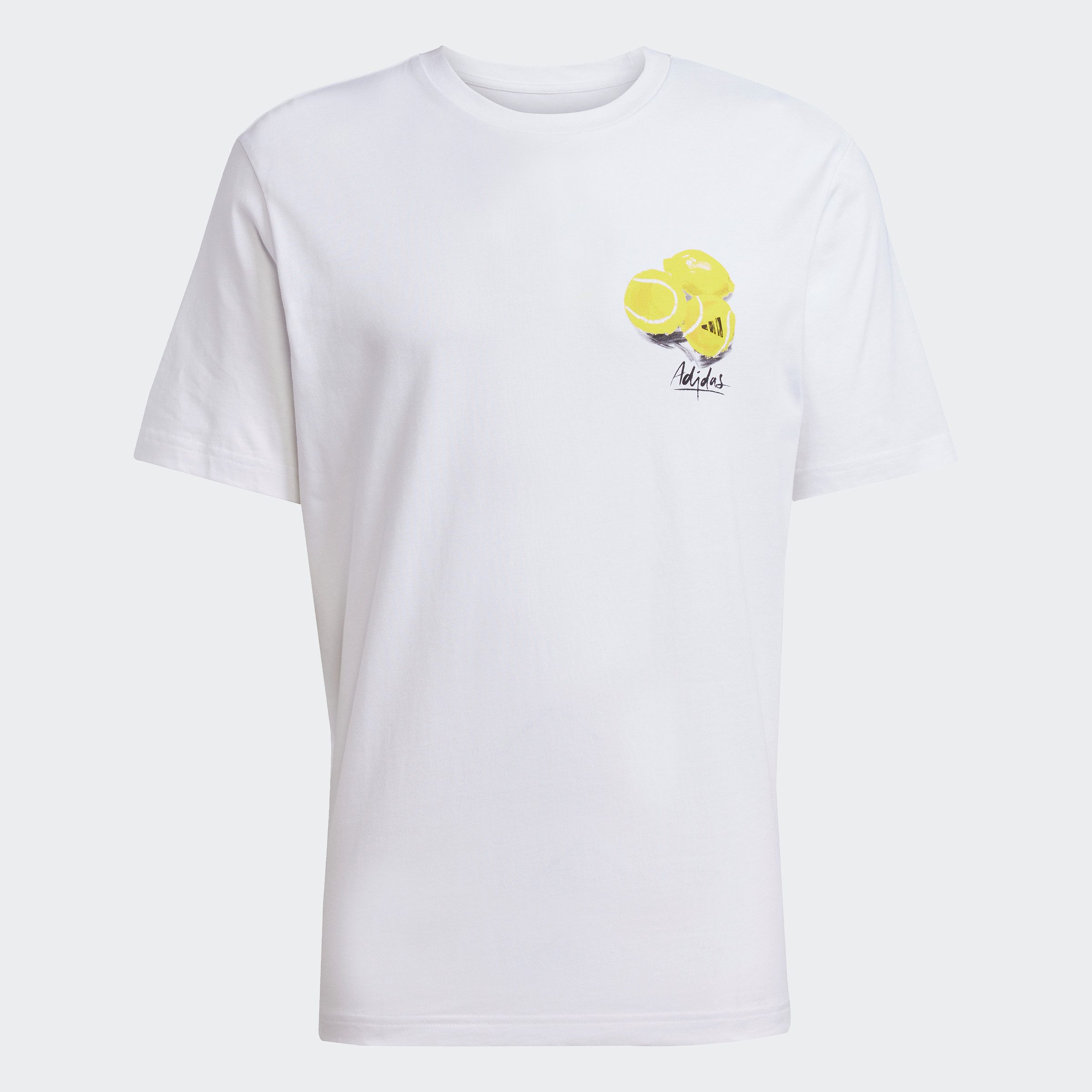 adidas Sportswear T-shirt M L SL LEMON T