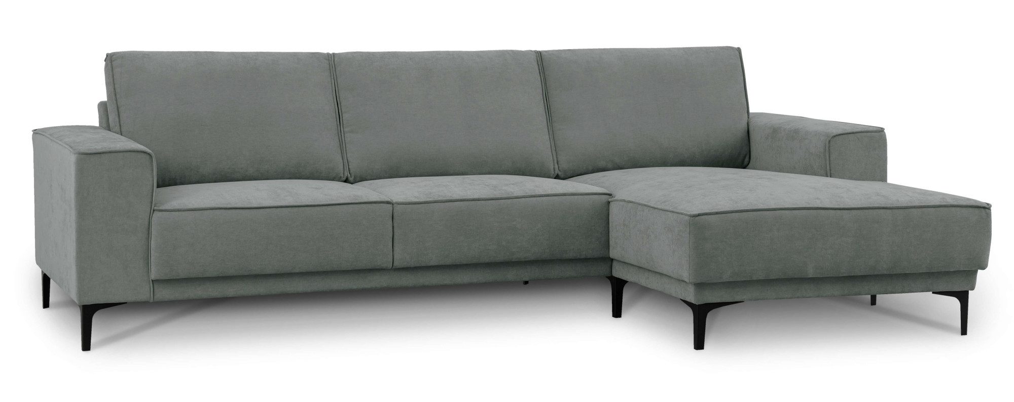 Places of Style Hoekbank Oland, structuur, platweefsel, luxe microvezel, bouclé