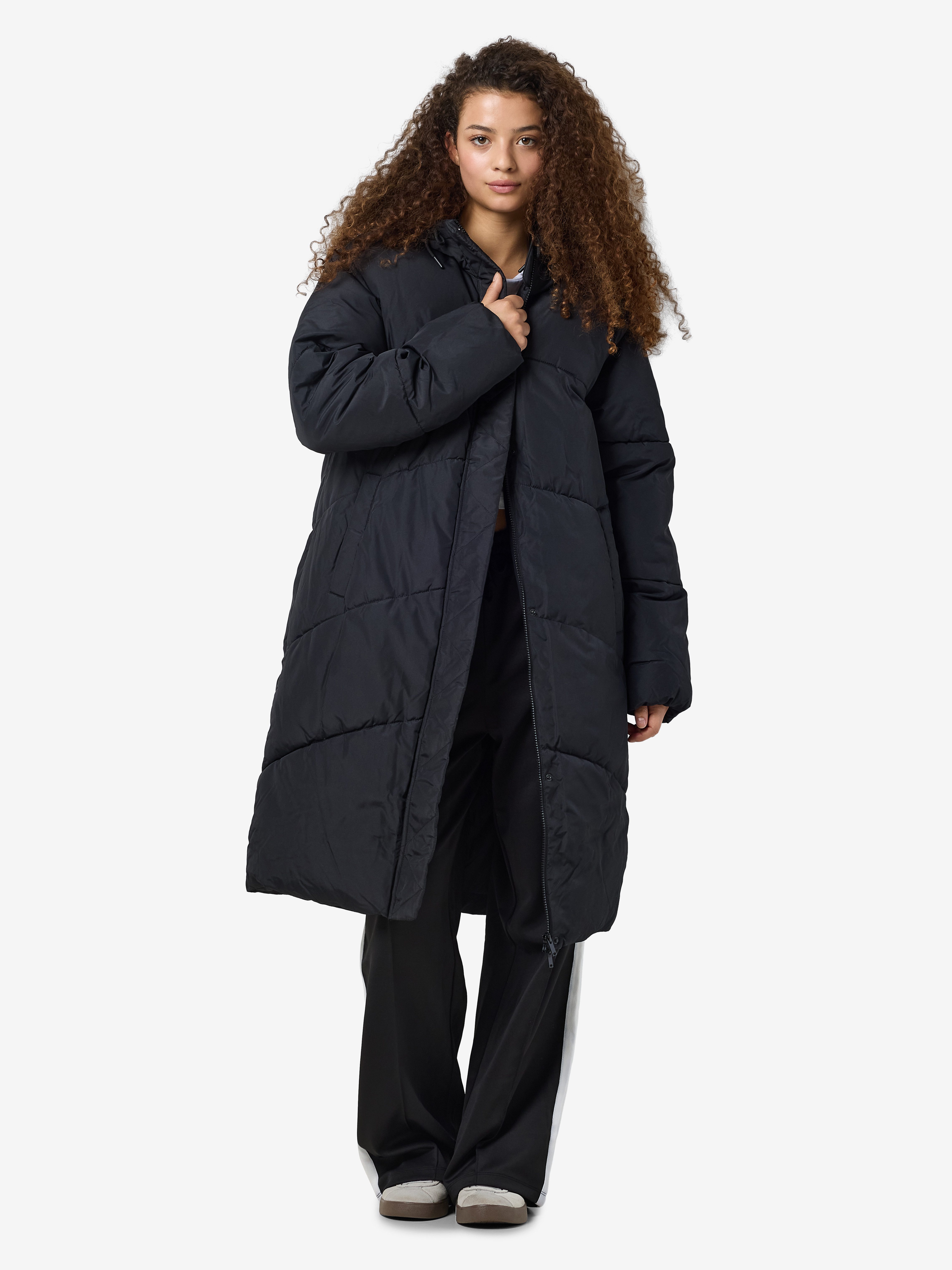 Noisy may Gewatteerde jas NMTENNA L/S LONG JACKET NOOS