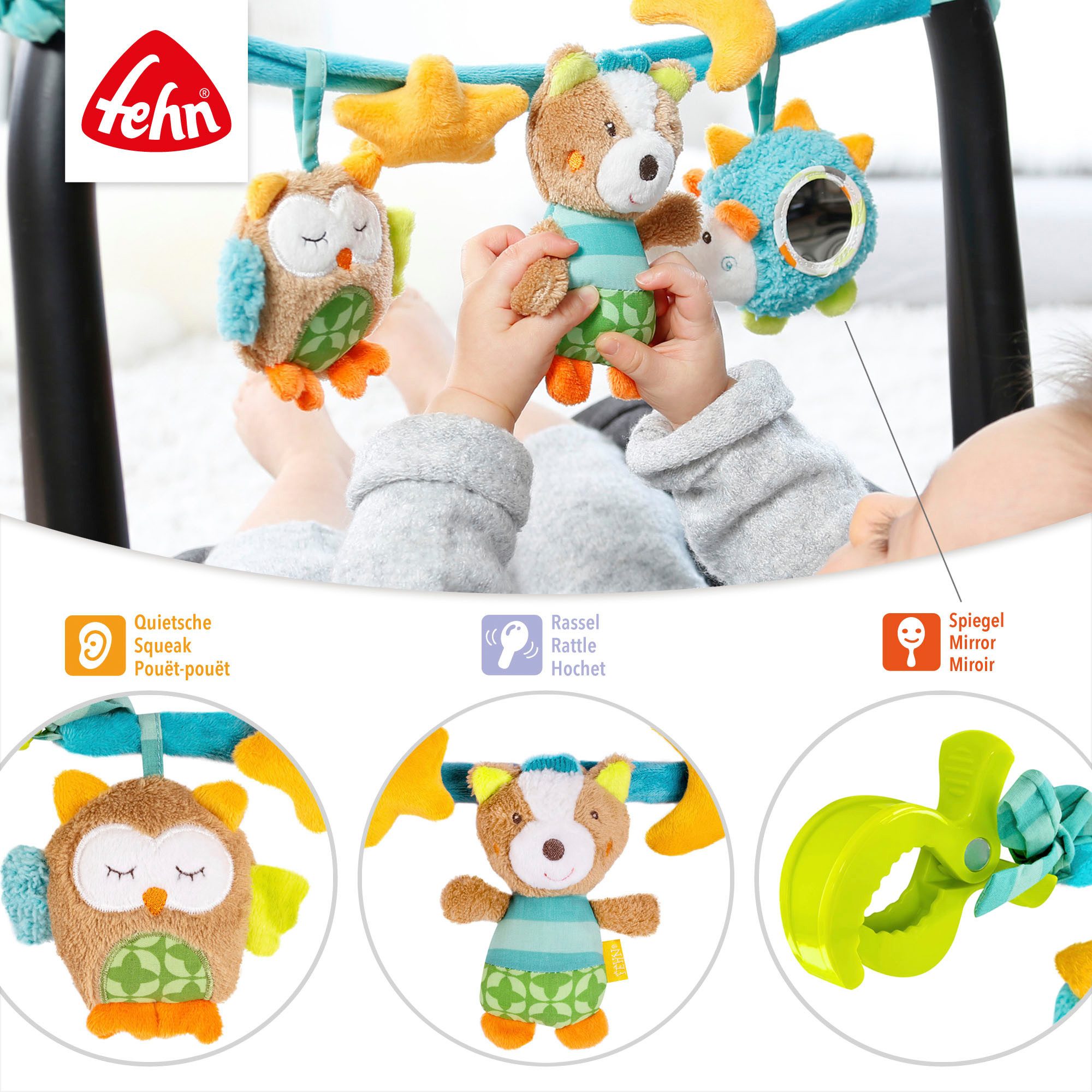 Fehn Kinderwagenketting Sleeping Forest,