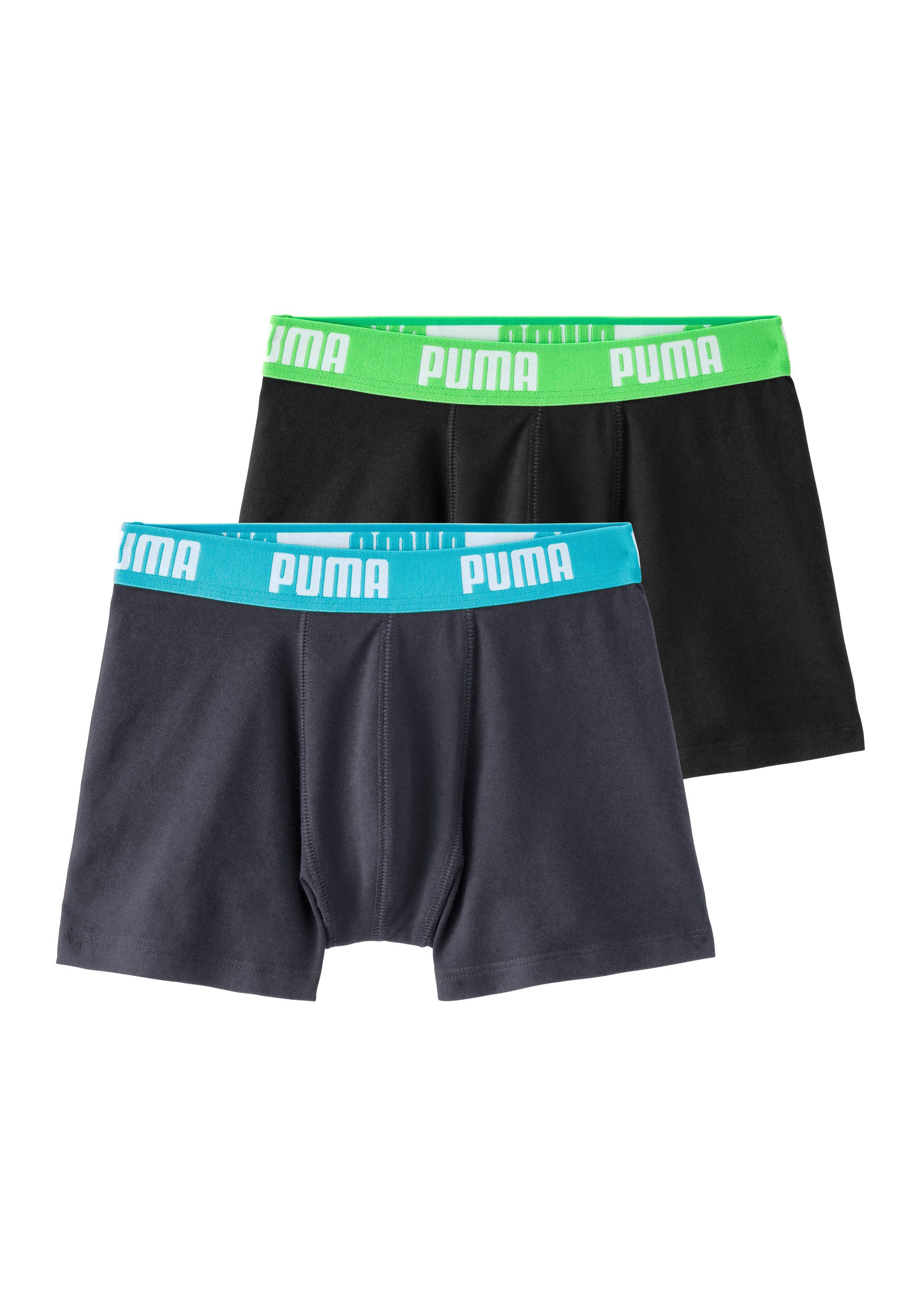 PUMA Boxershort weefband met logo (2 stuks, Set van 2)