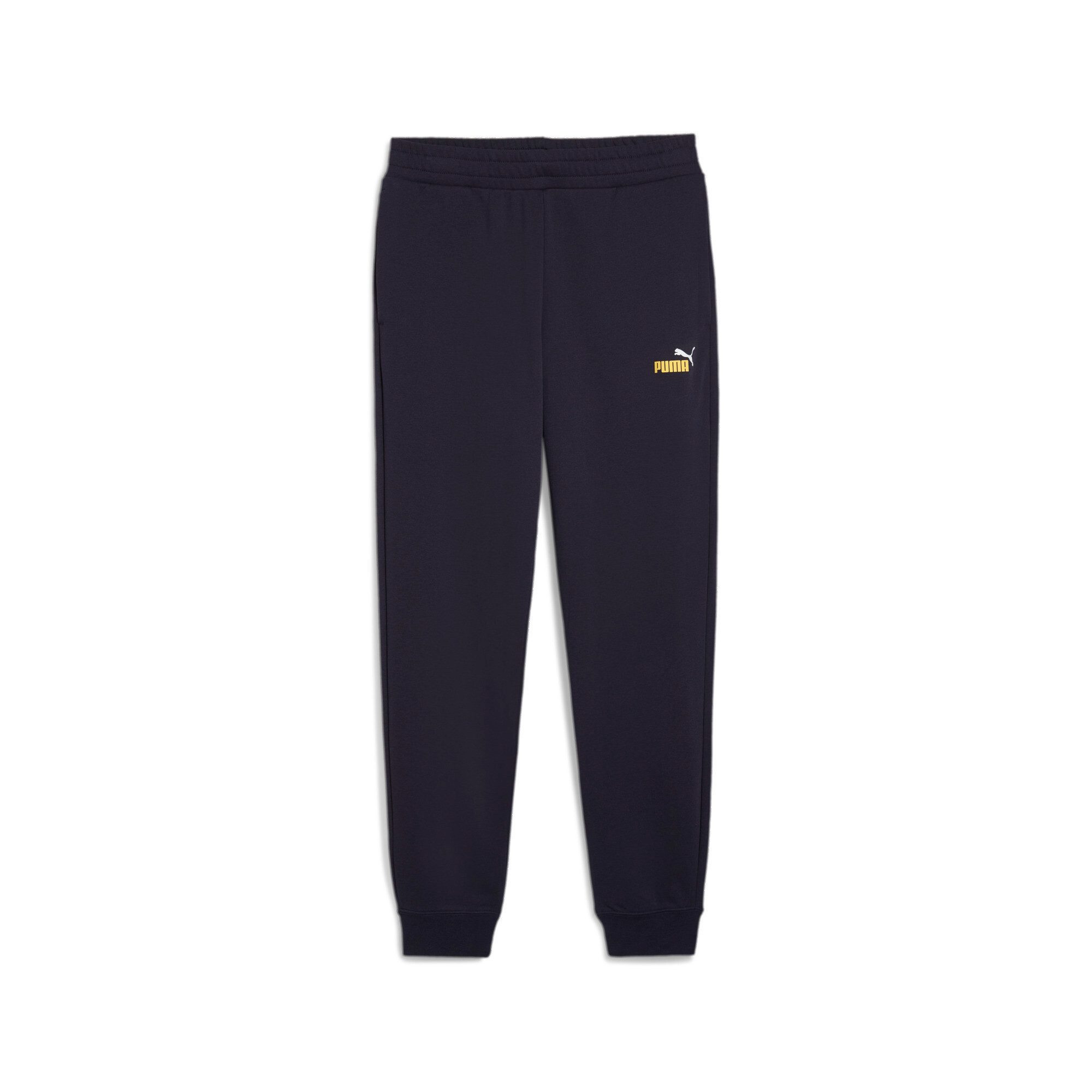 PUMA Trainingsbroek ESS 2 COLOR NO. 1 LOGO SWEATPANTS TR CL heren trainingsbroeken maat M blauw