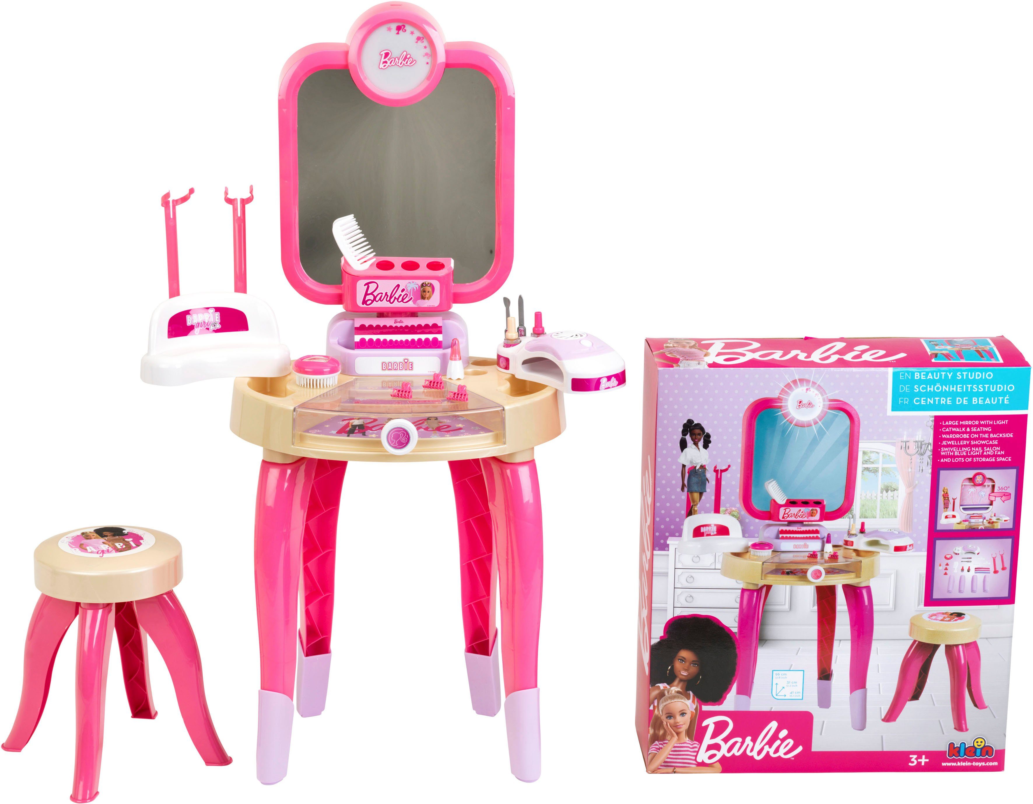 Klein Make-uptafel Barbie schoonheidsstudio, Happy Vibes