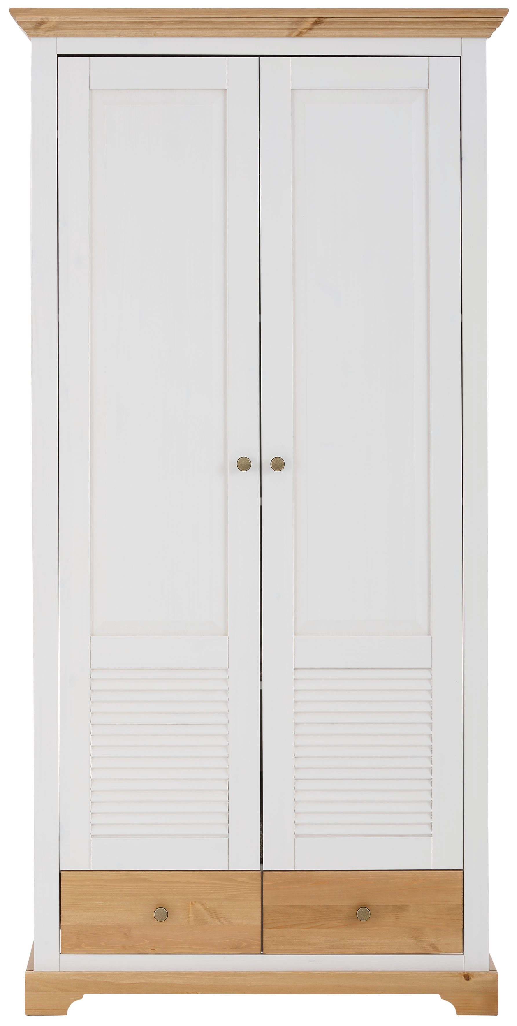 Home affaire Kledingkast Ayanna Breedte 94 cm, 2-deurs, van massief grenen, FSC®