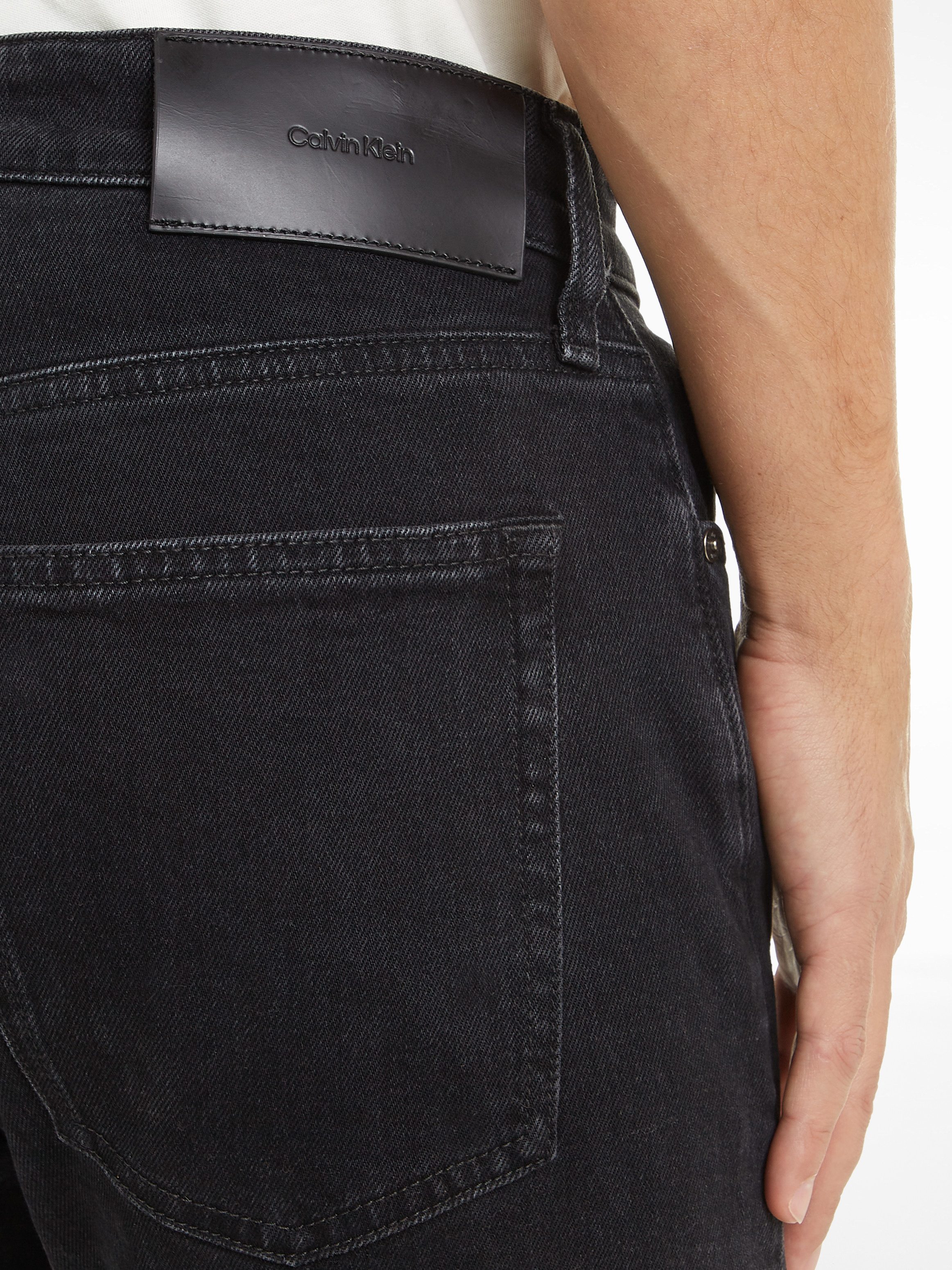 Calvin Klein Slim fit jeans SLIM FIT WASHED BLACK