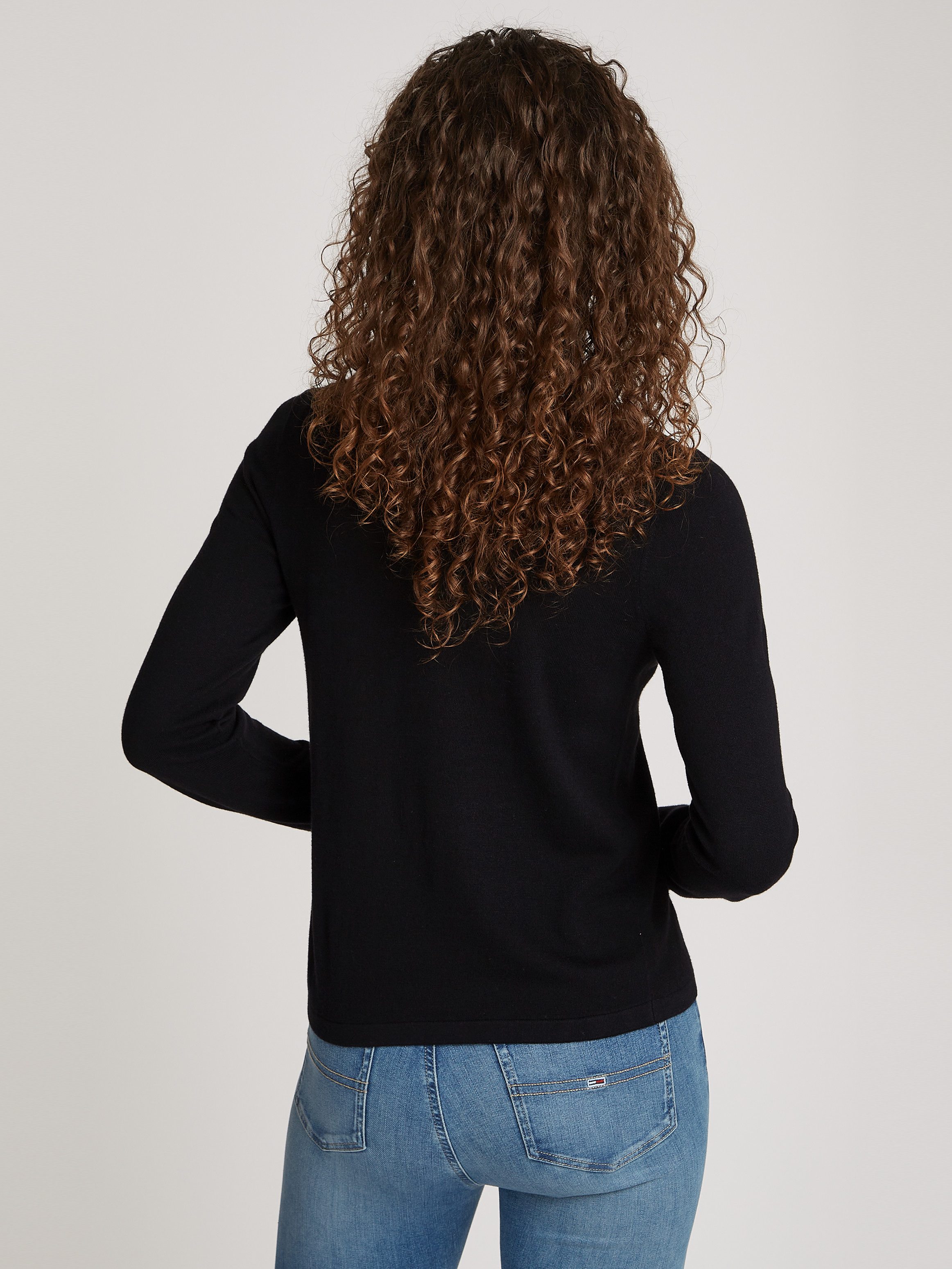Tommy Jeans Curve Coltrui TJW ESSENTIAL TRTLNK SWEATER EXT