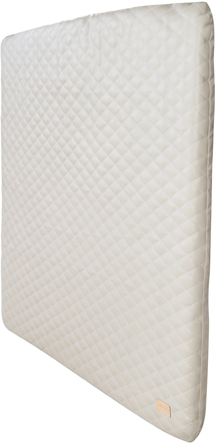 Roba® Aankleedkussen Luxe, greyish doorgestikt