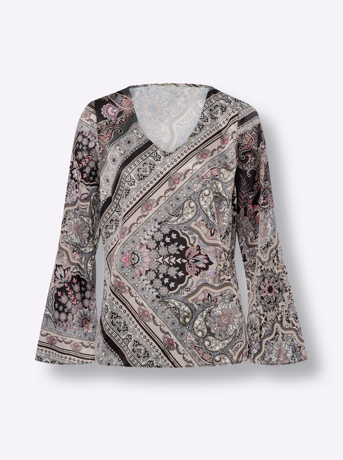 heine Gedessineerde blouse