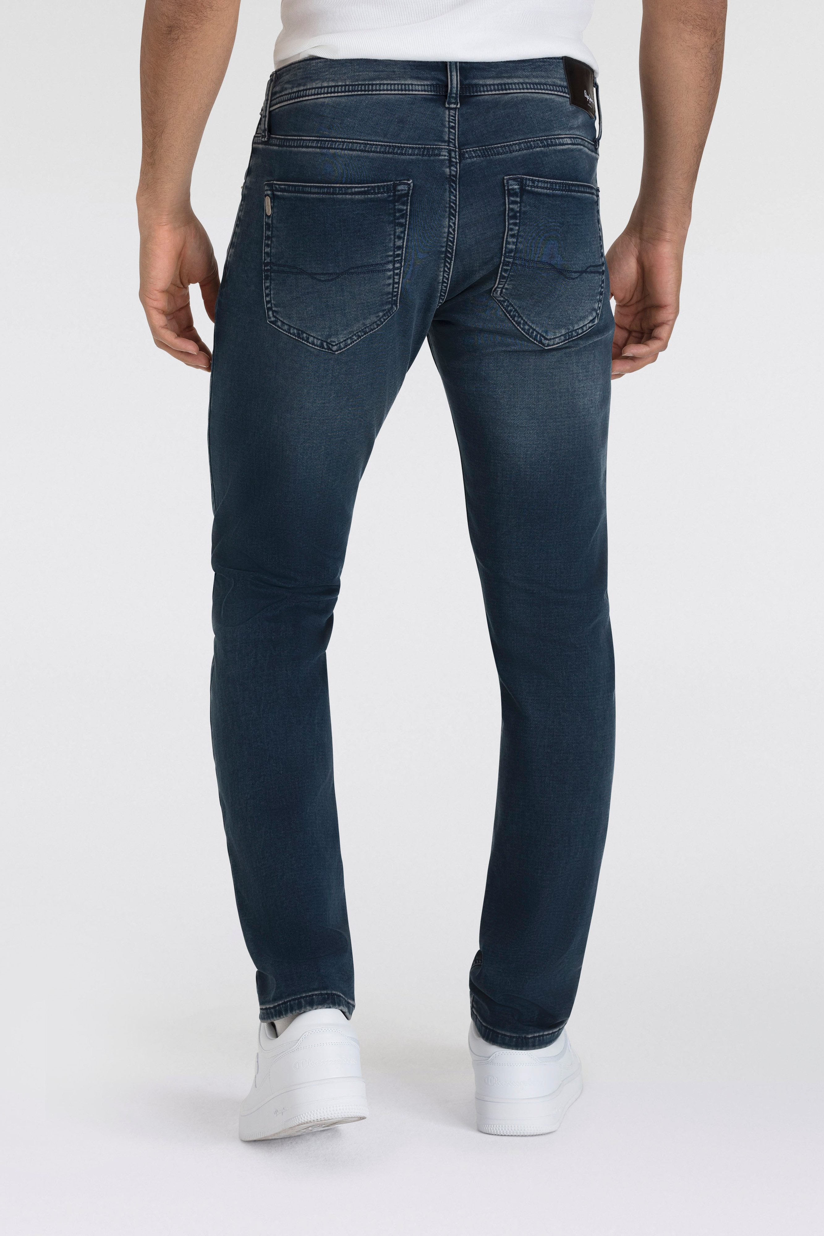 Pepe Jeans Slim fit jeans SLIM GYMDIGO JEANS, zeer elastisch