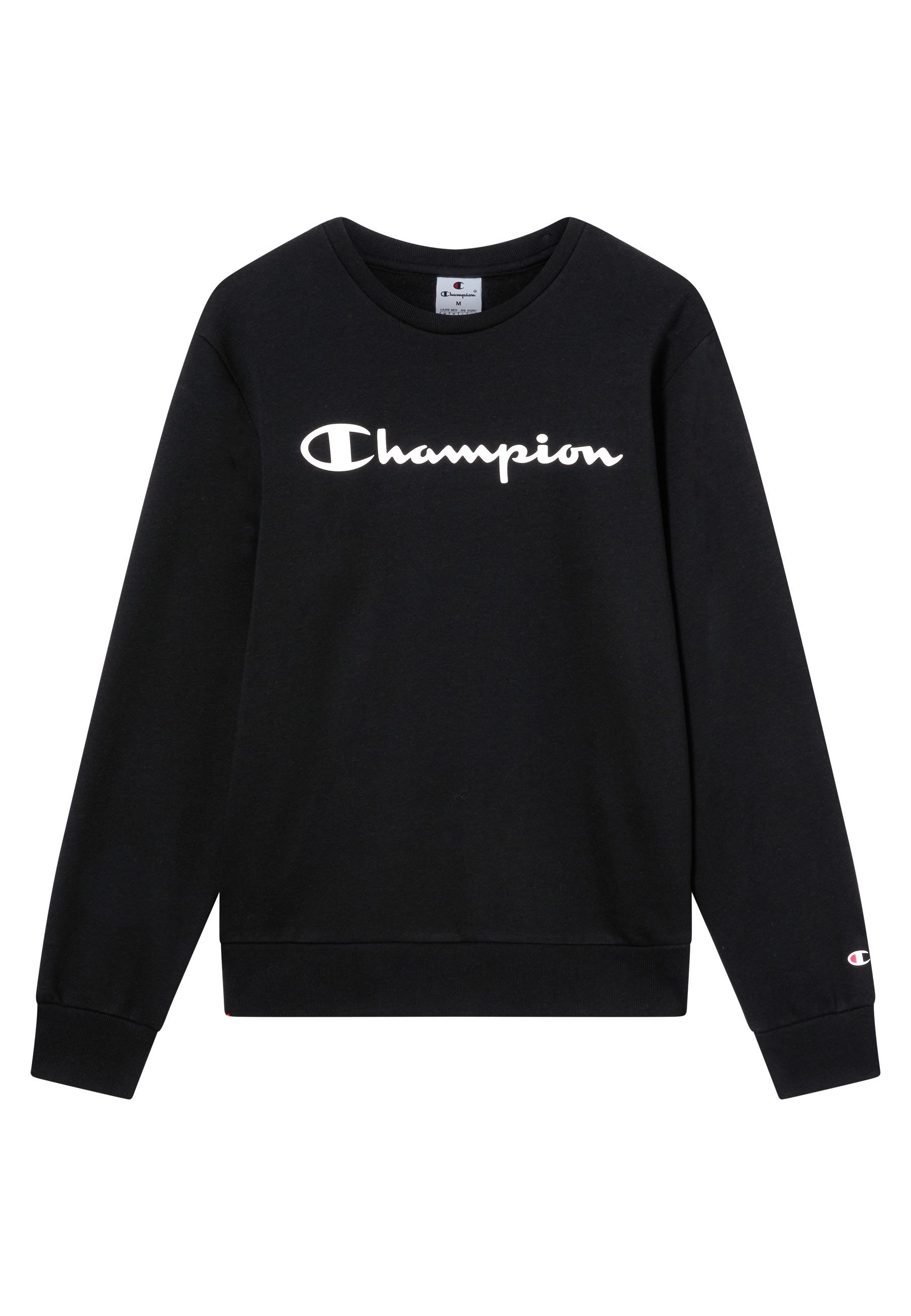 Champion Hoodie BASICS Fleece Crewneck Sweatshirt Large Logo (1-delig)